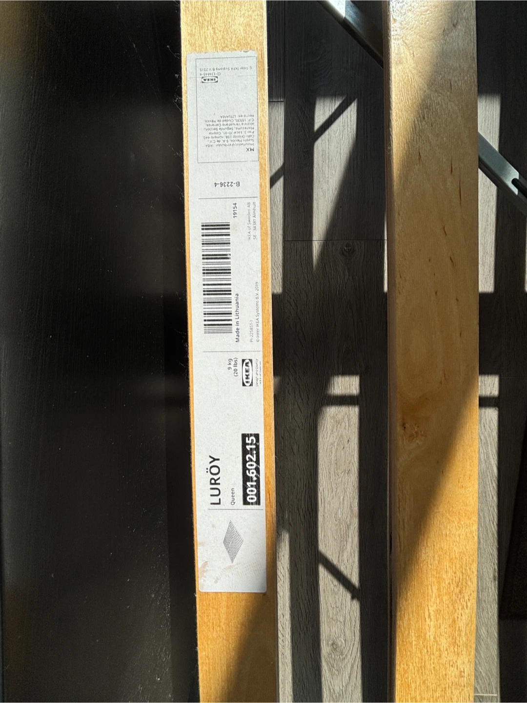 IKEA Luröy Queen Bed Slats - photo 2