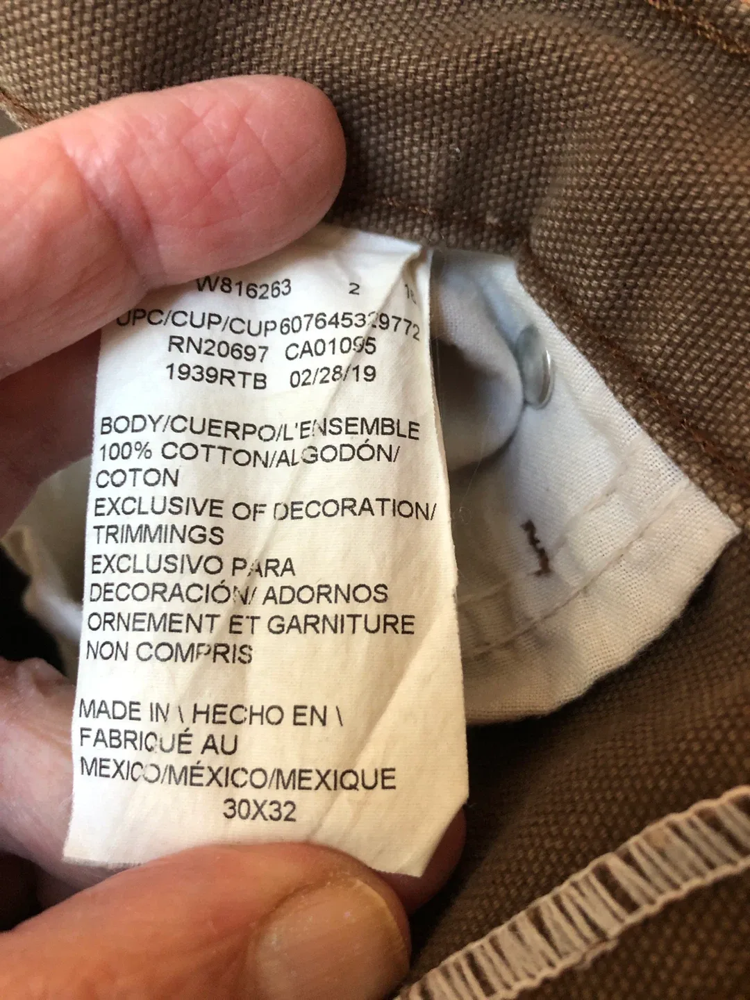 Levi's 517 Boot Cut Jeans W34 L34 image indicator(6)