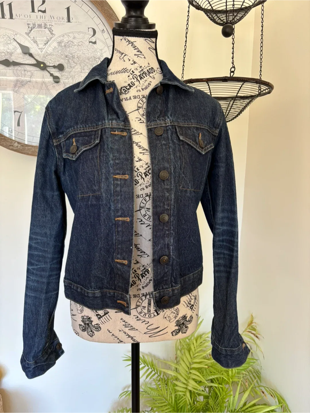 Denim Jacket- Vintage-Y2K - Dark Wash thumbnail