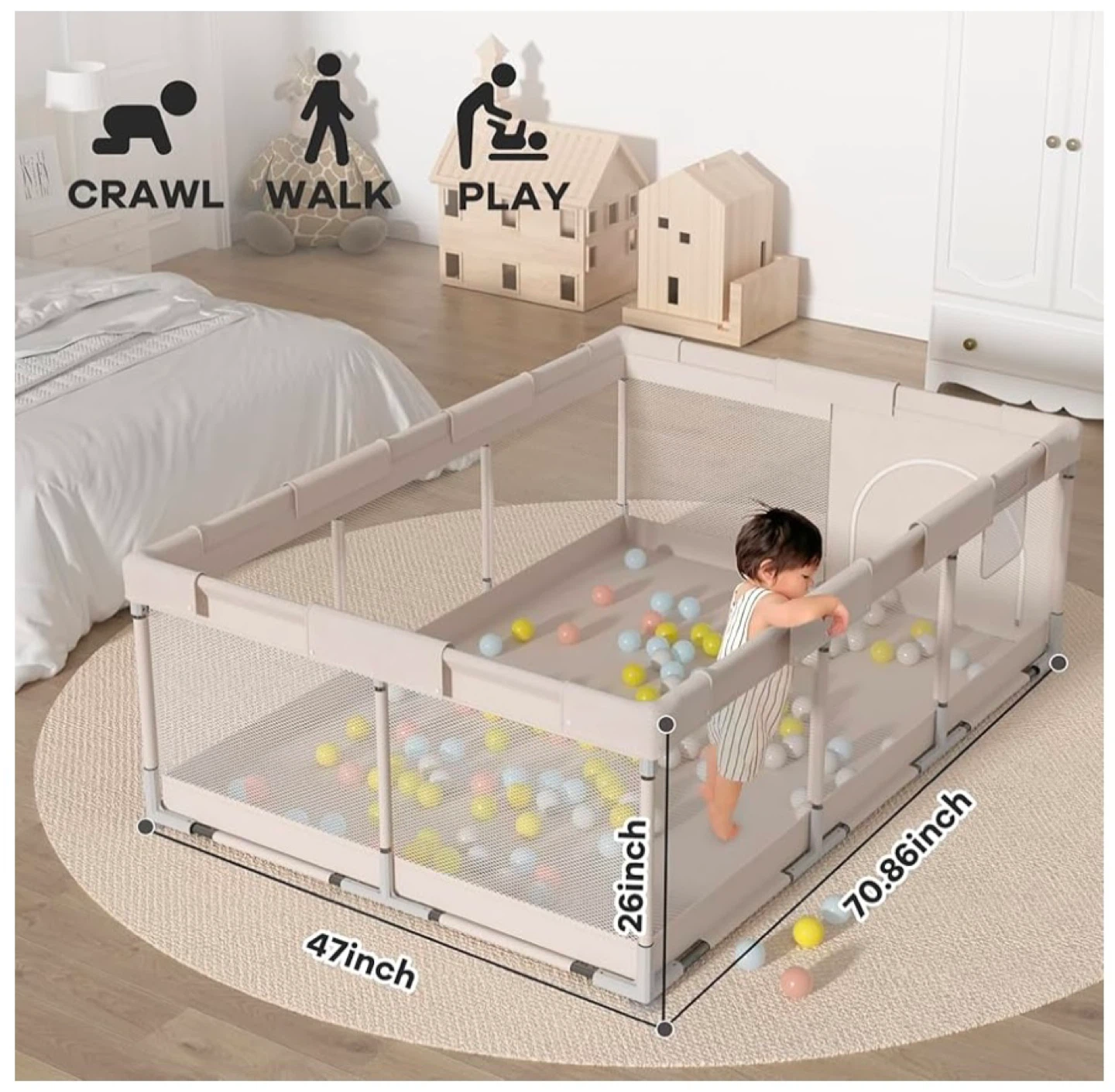 Extra large Playpen - photo 2