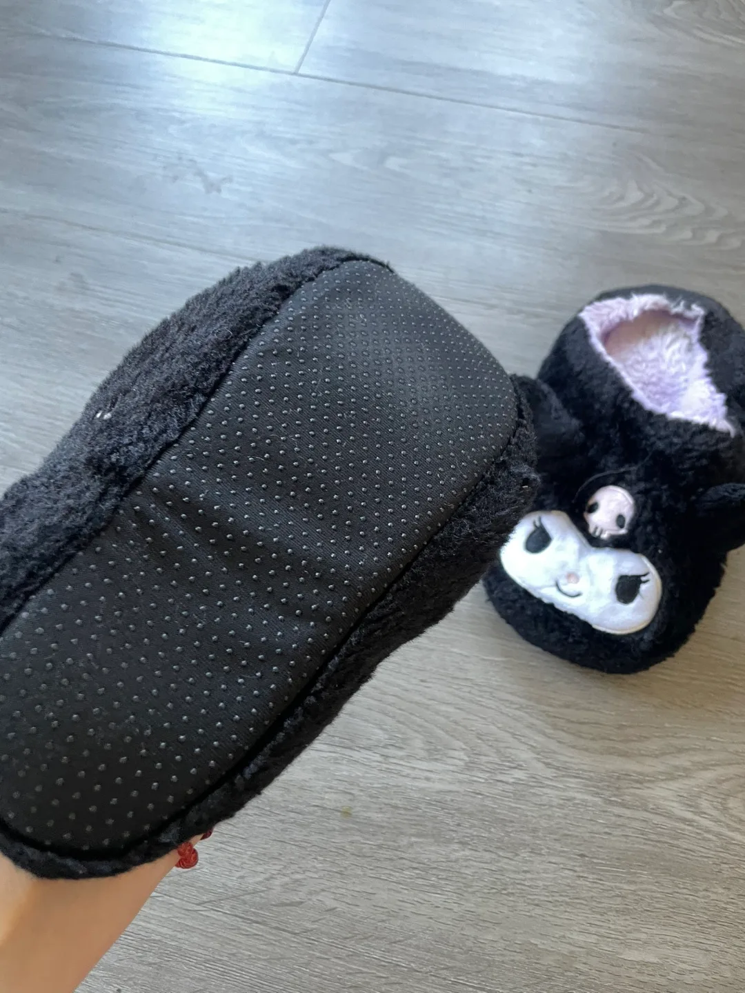 Kuromi Black Slippers image indicator(3)