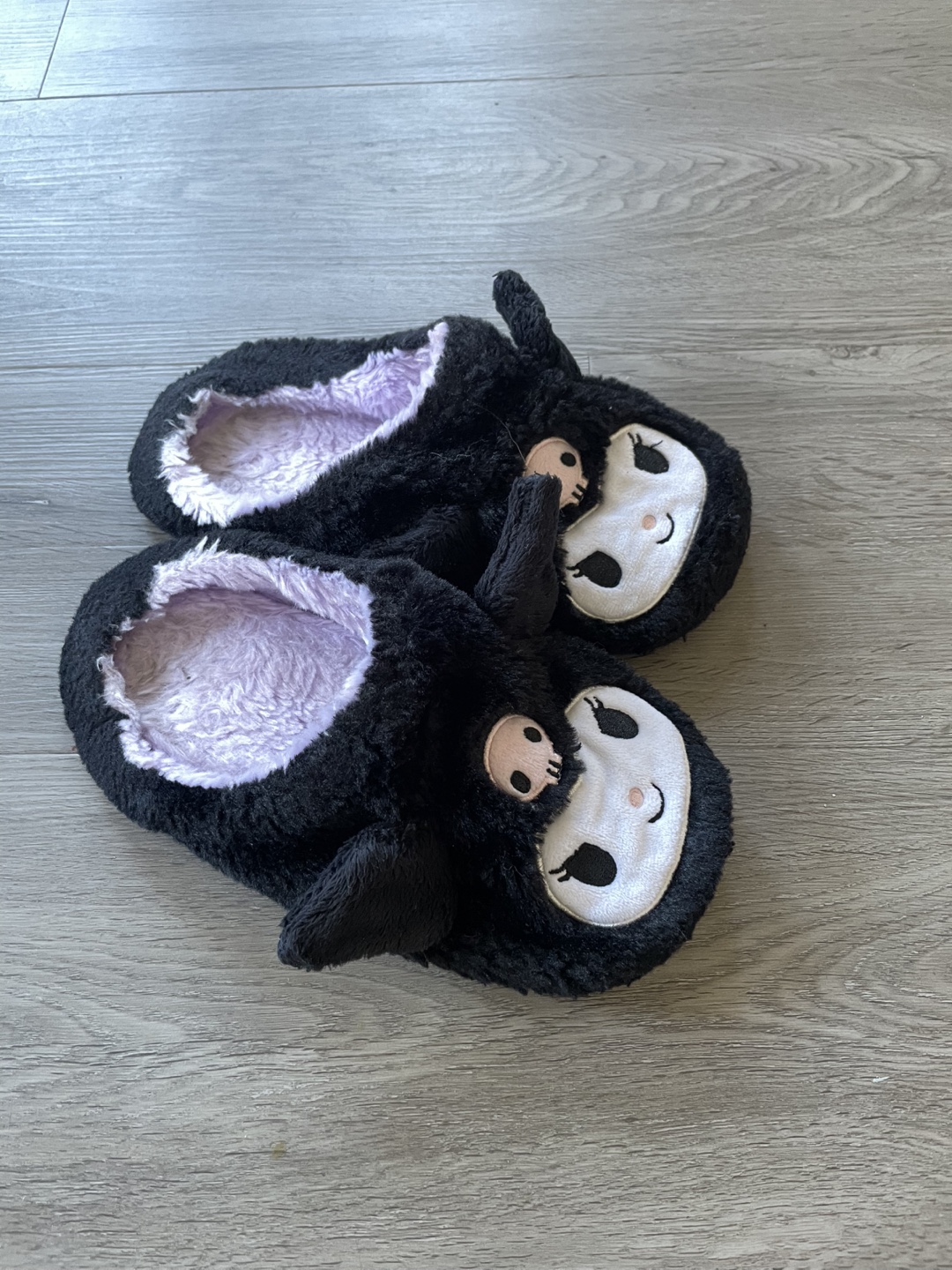 Kuromi Black Slippers - photo 4