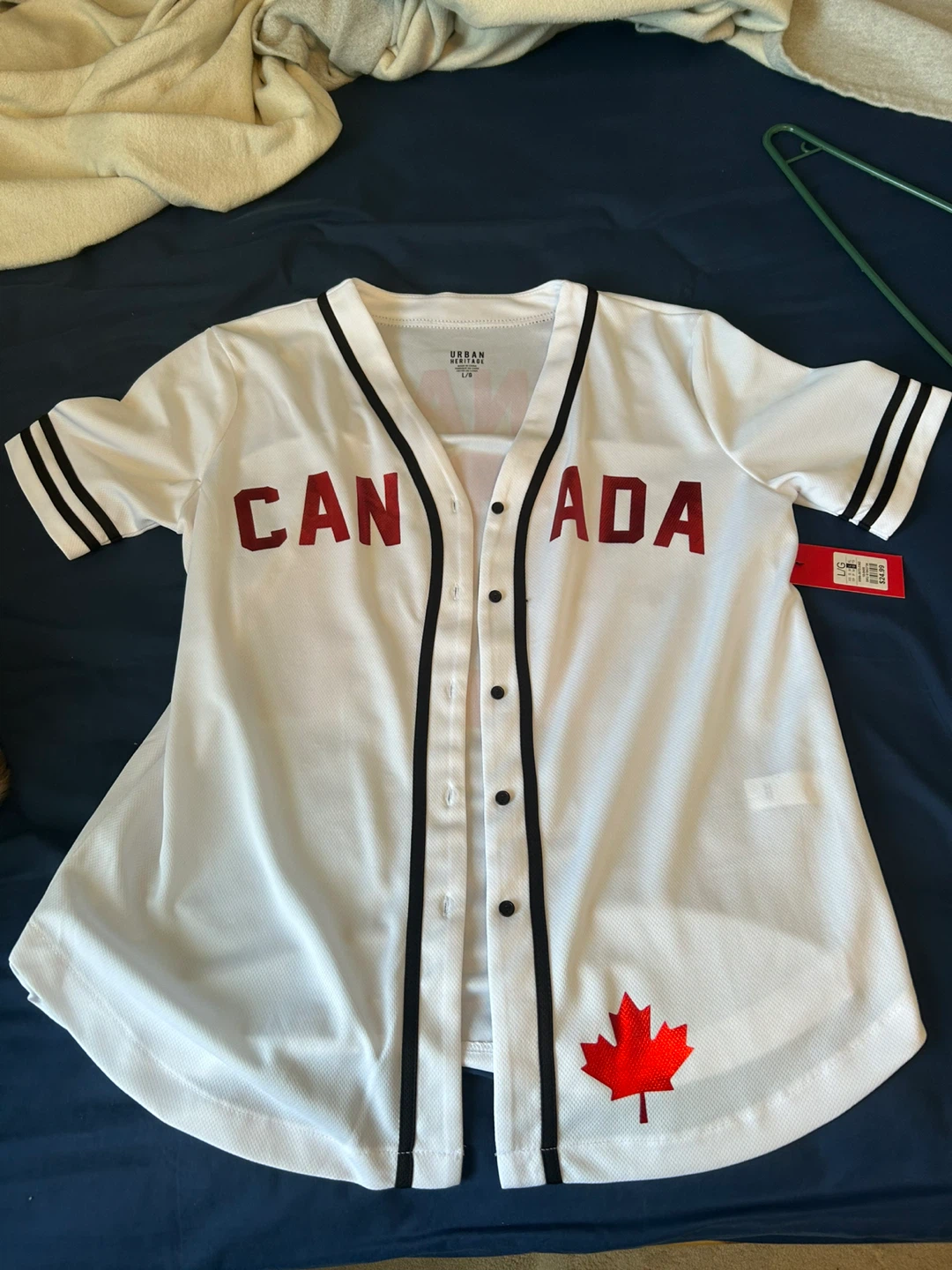 Urban Heritage Canada Baseball Jersey - L/G