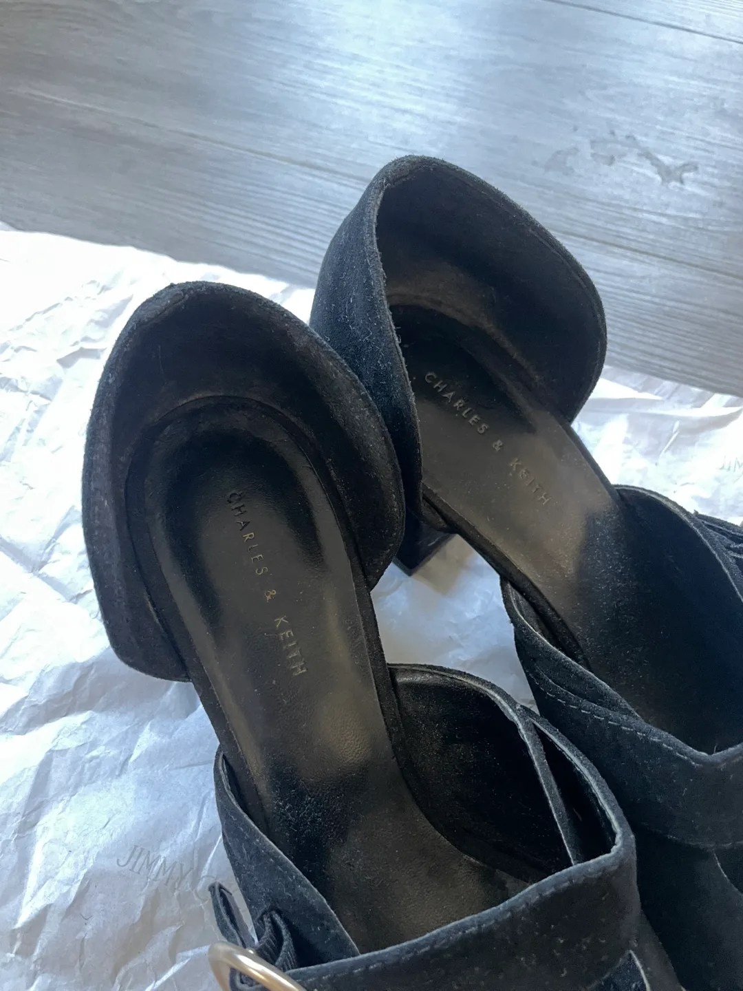 Charles & Keith Black Heels image indicator(2)