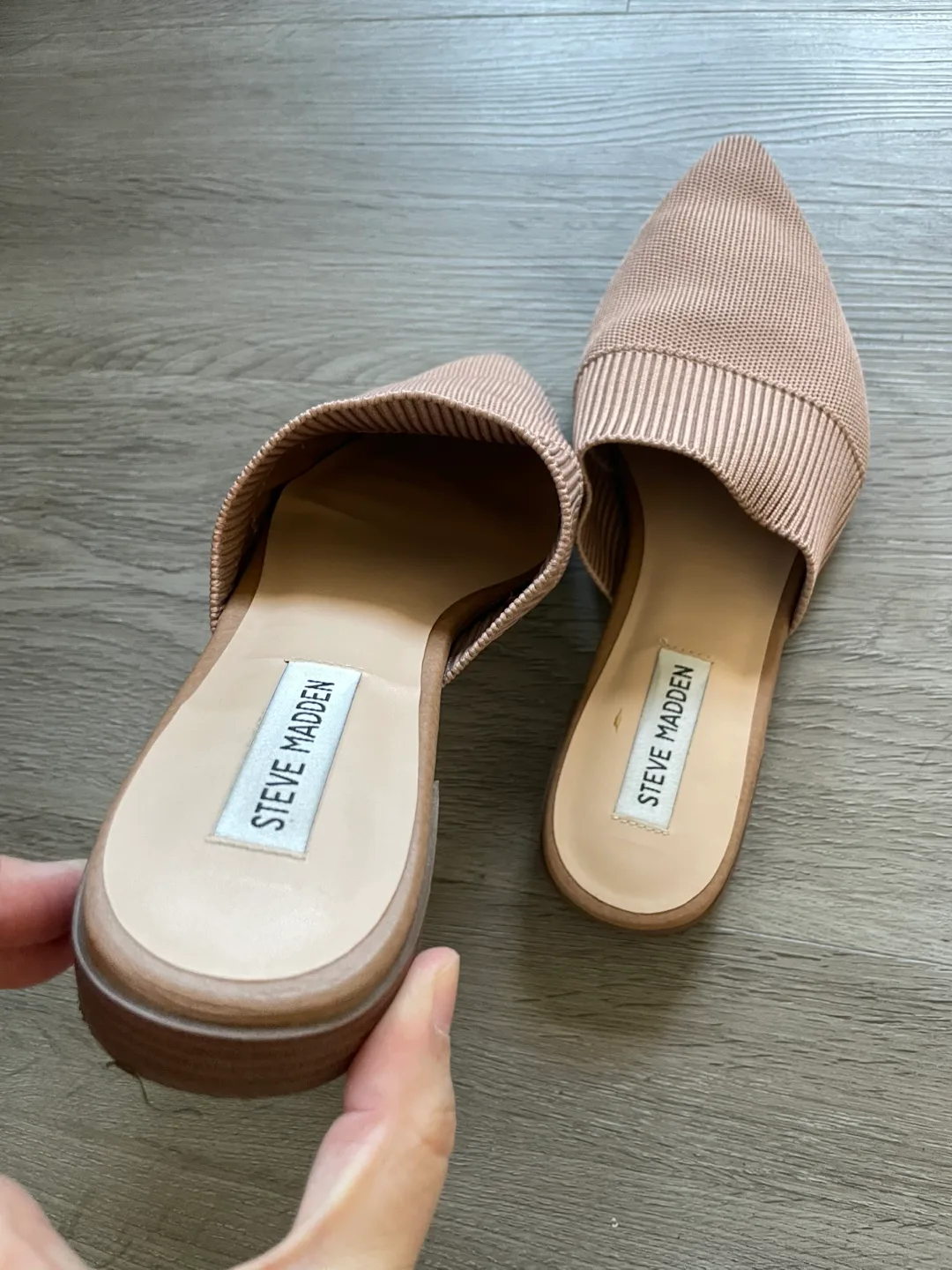 Steve Madden Knit Mules, Size 8 image indicator(3)