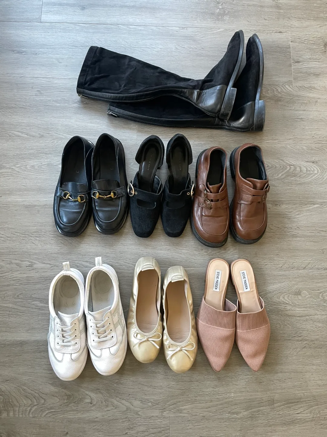 Steve Madden Knit Mules, Size 8 image indicator(7)