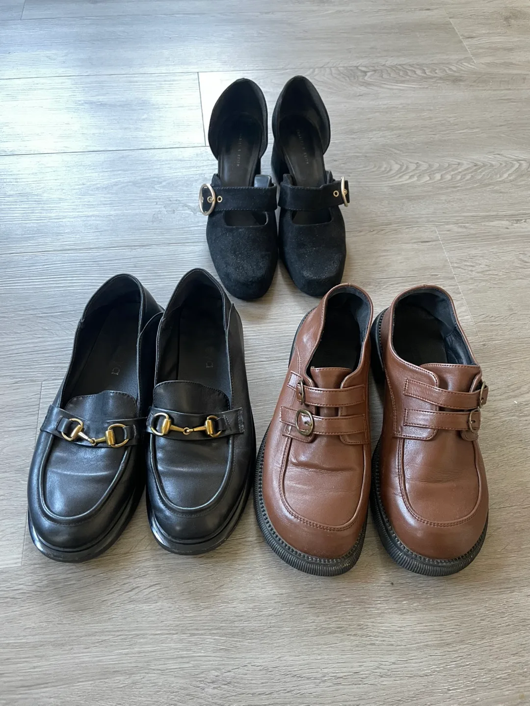 Nangonghua Brown Buckle Shoes image indicator(7)