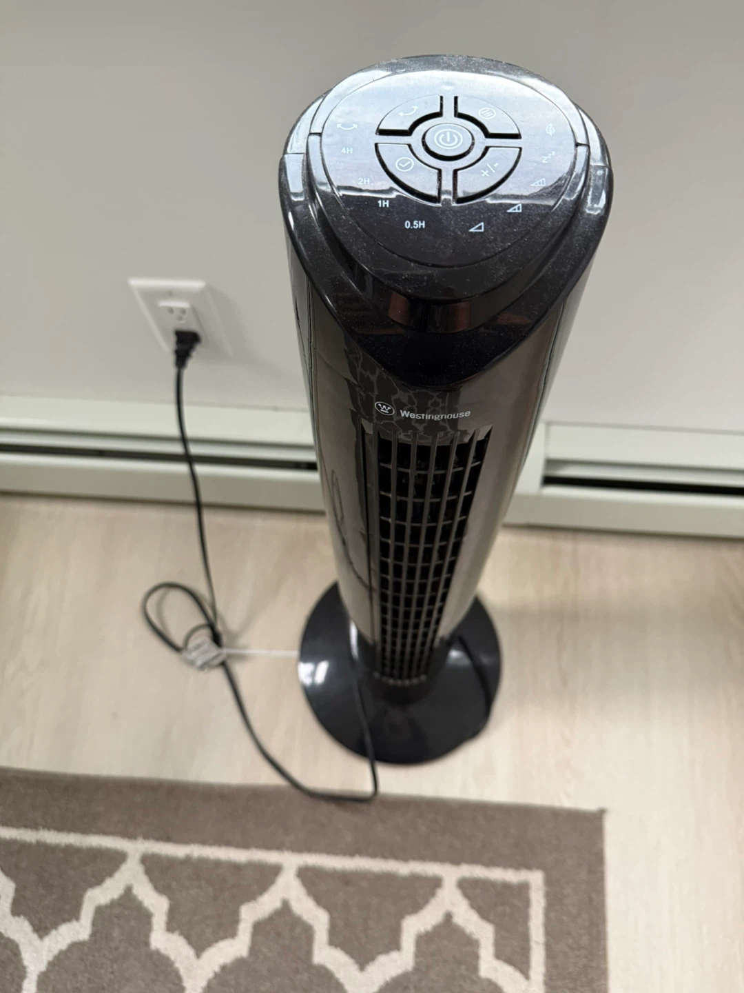 Westinghouse Tower Fan - Black