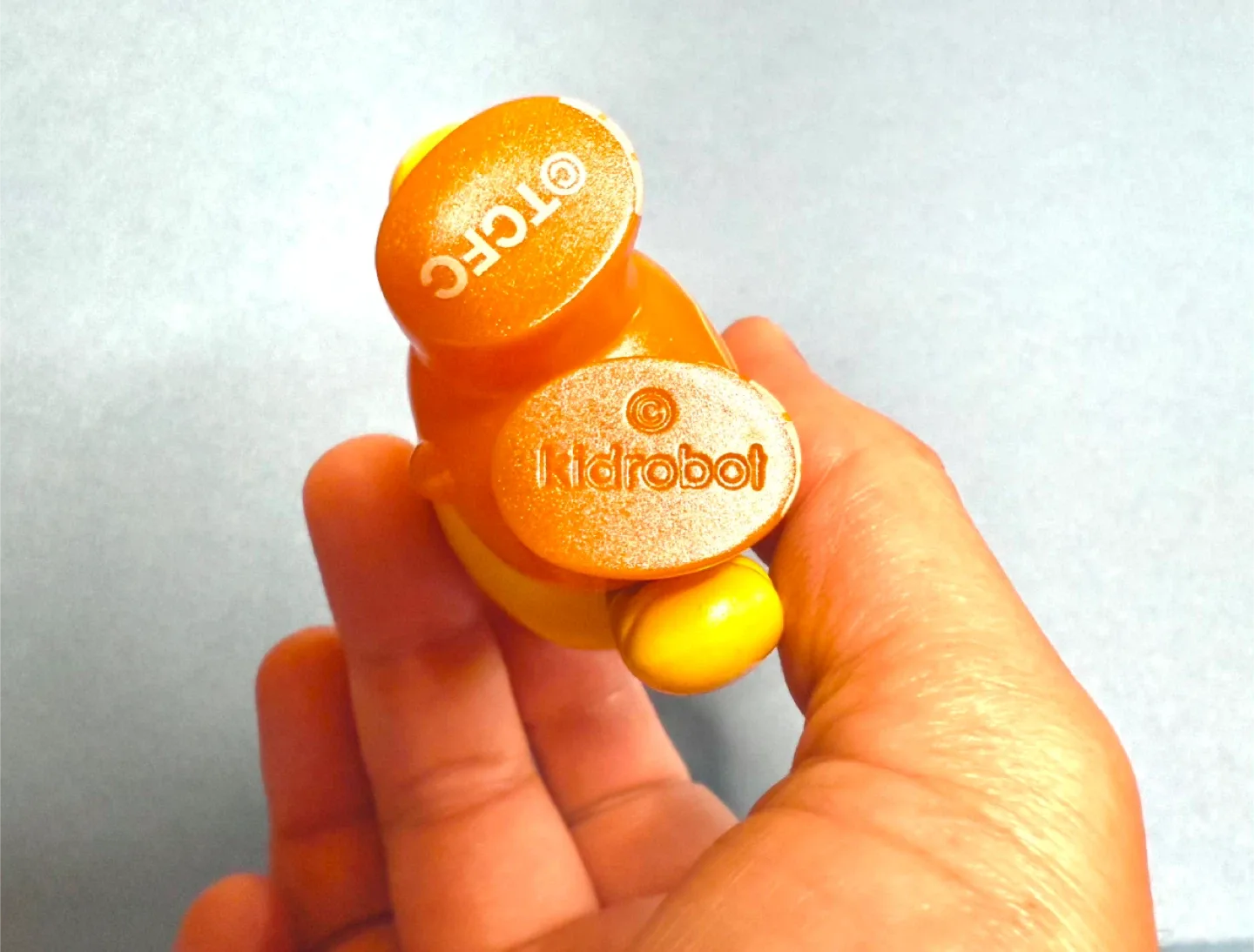 Kidrobot x Care Bears Funshine Bear 3” Vinyl Figure image indicator(3)