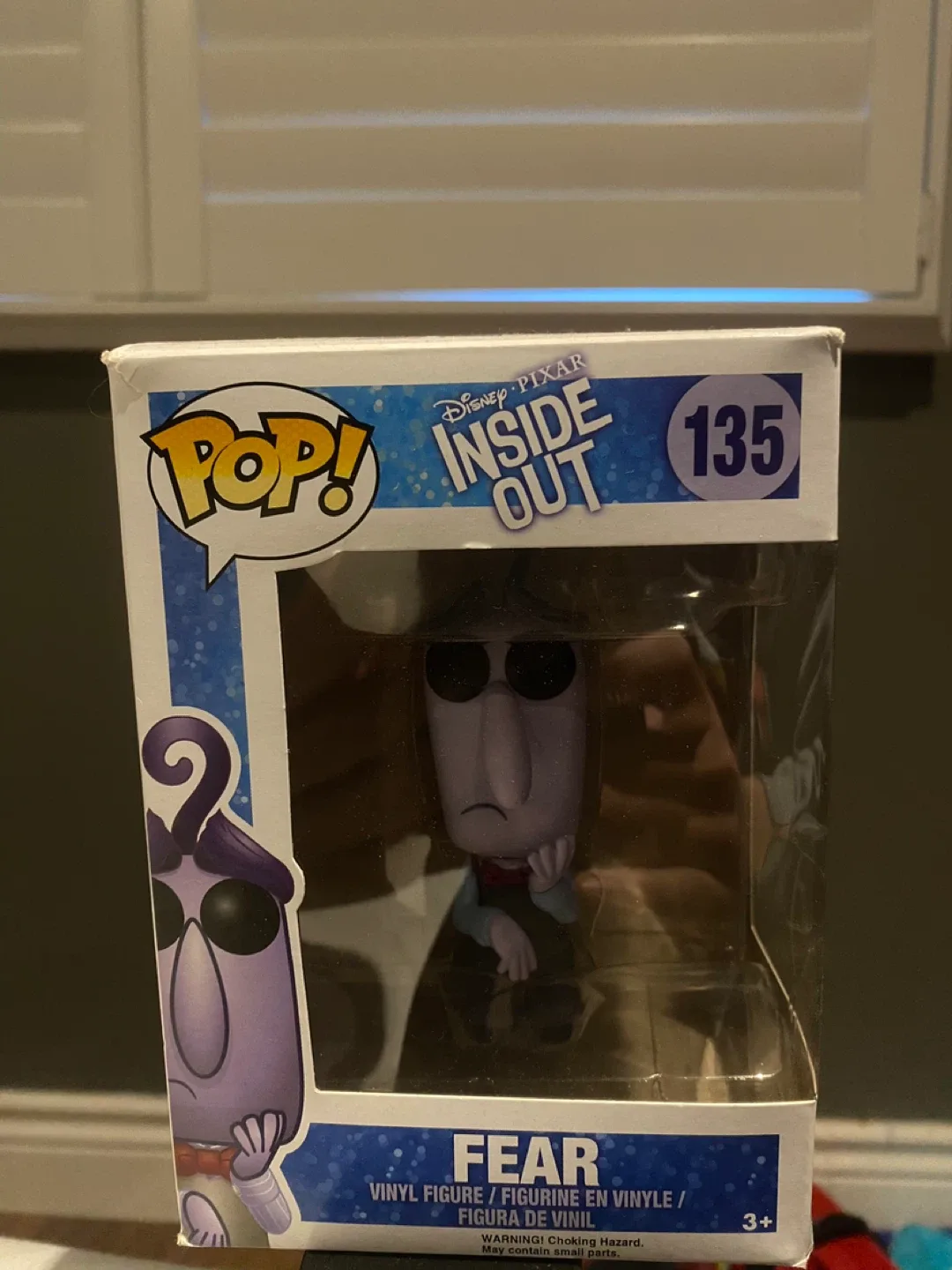 Funko Pop! Disney Inside Out - Fear #135 thumbnail