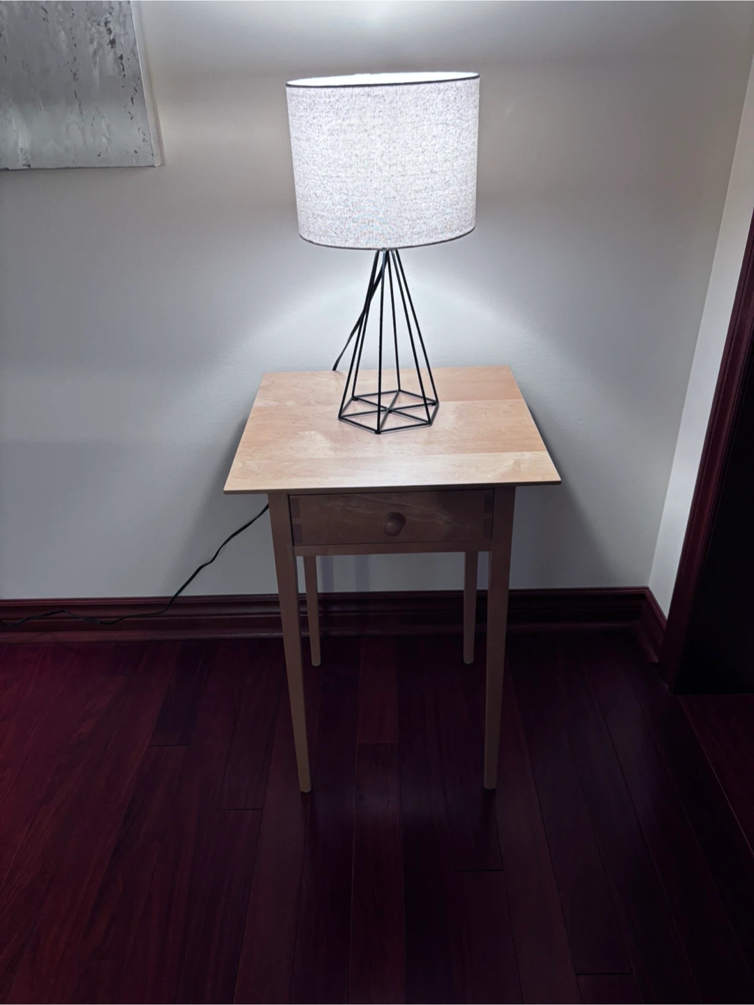Shaker Style Solid Maple End Tables and sofa Table, like new - photo 5