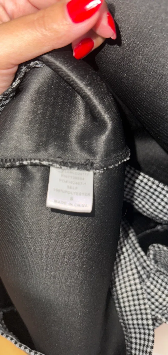 Donnee Par Dieu Houndstooth Dress - Size S image indicator(5)