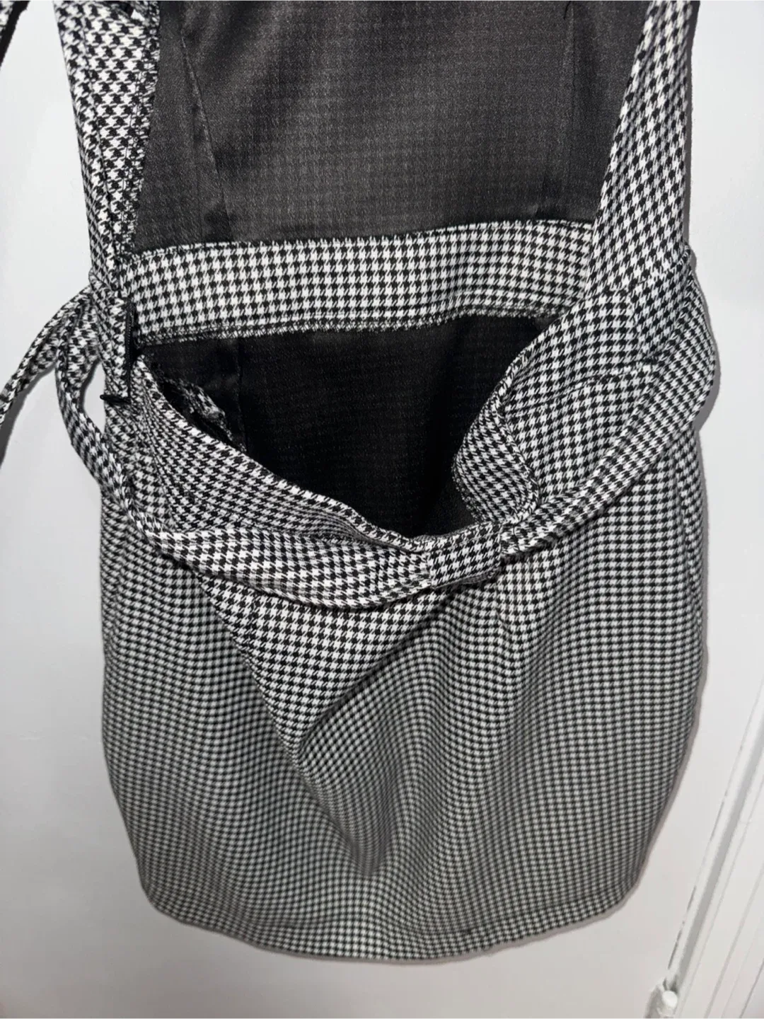 Donnee Par Dieu Houndstooth Dress - Size S image indicator(3)