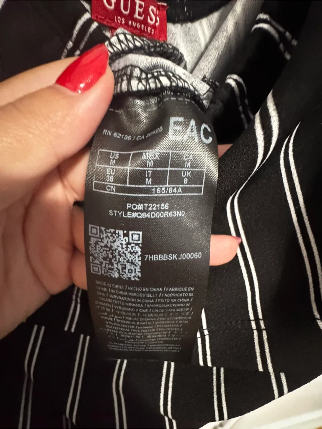 Guess Striped Jumpsuit - Size M image indicator(3)