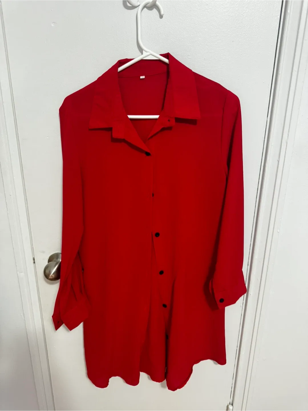 Red Button-Down Shirt thumbnail