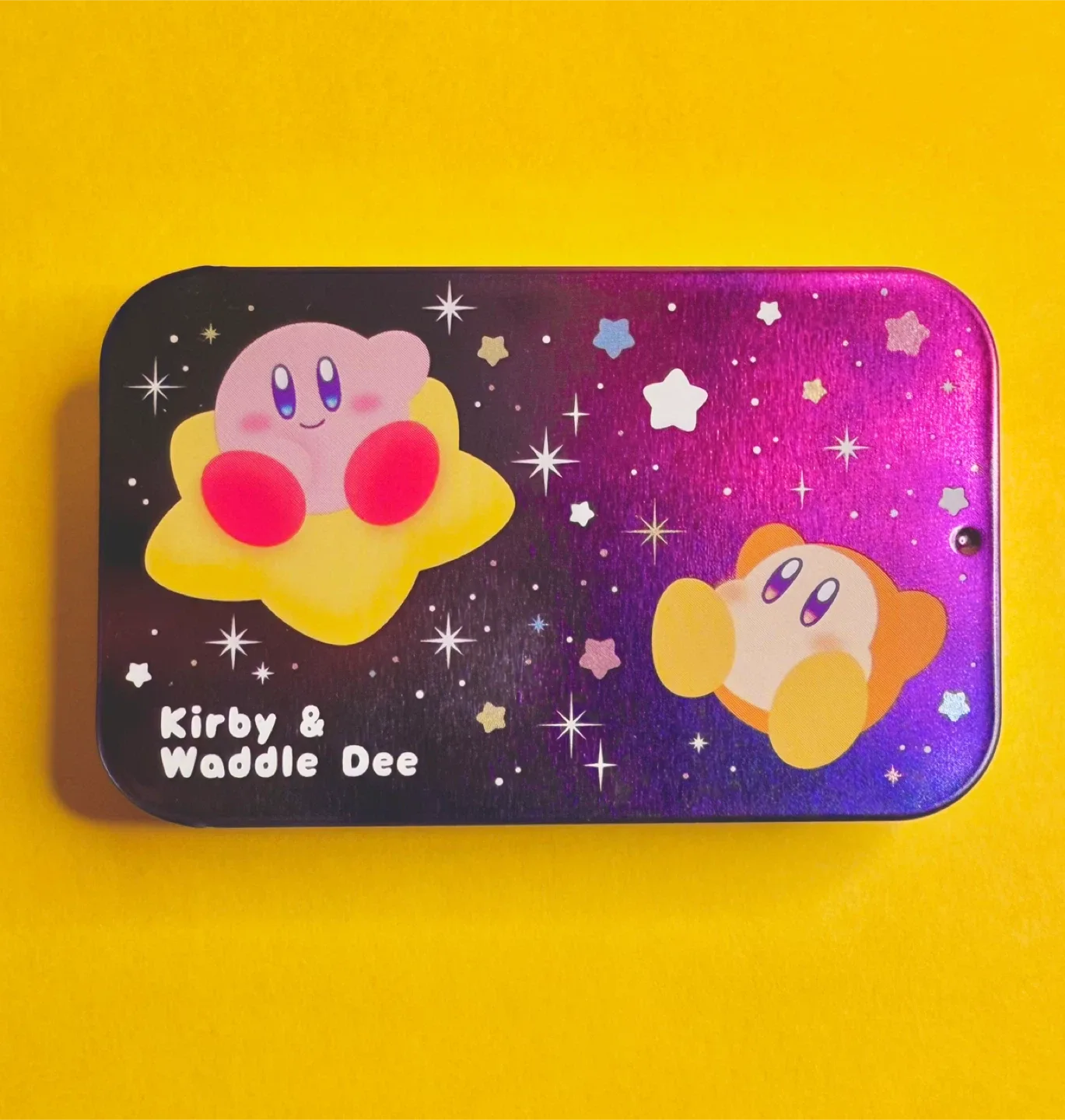 Kirby & Waddle Dee Mint Tin Box (3” x 2”) image indicator(3)
