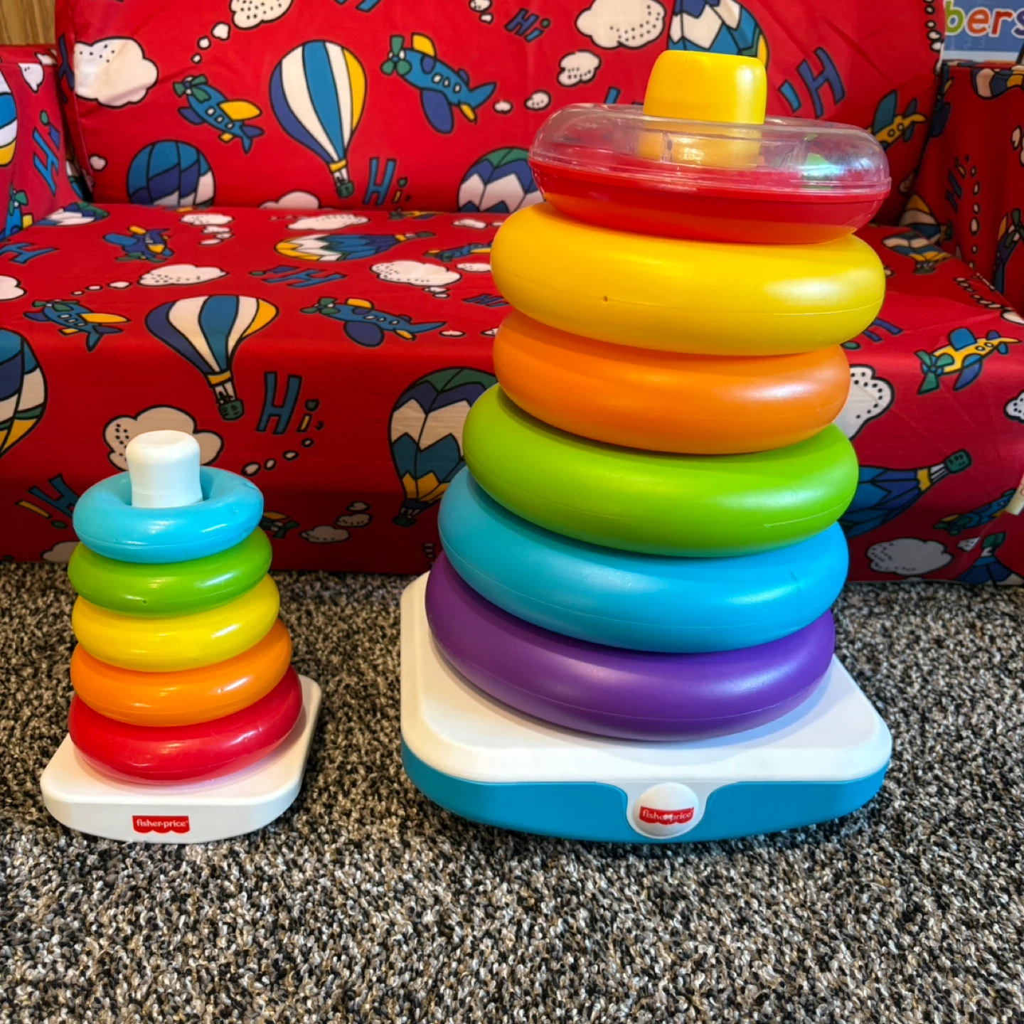 Fisher-Price Rock-a-Stack Ring Toys