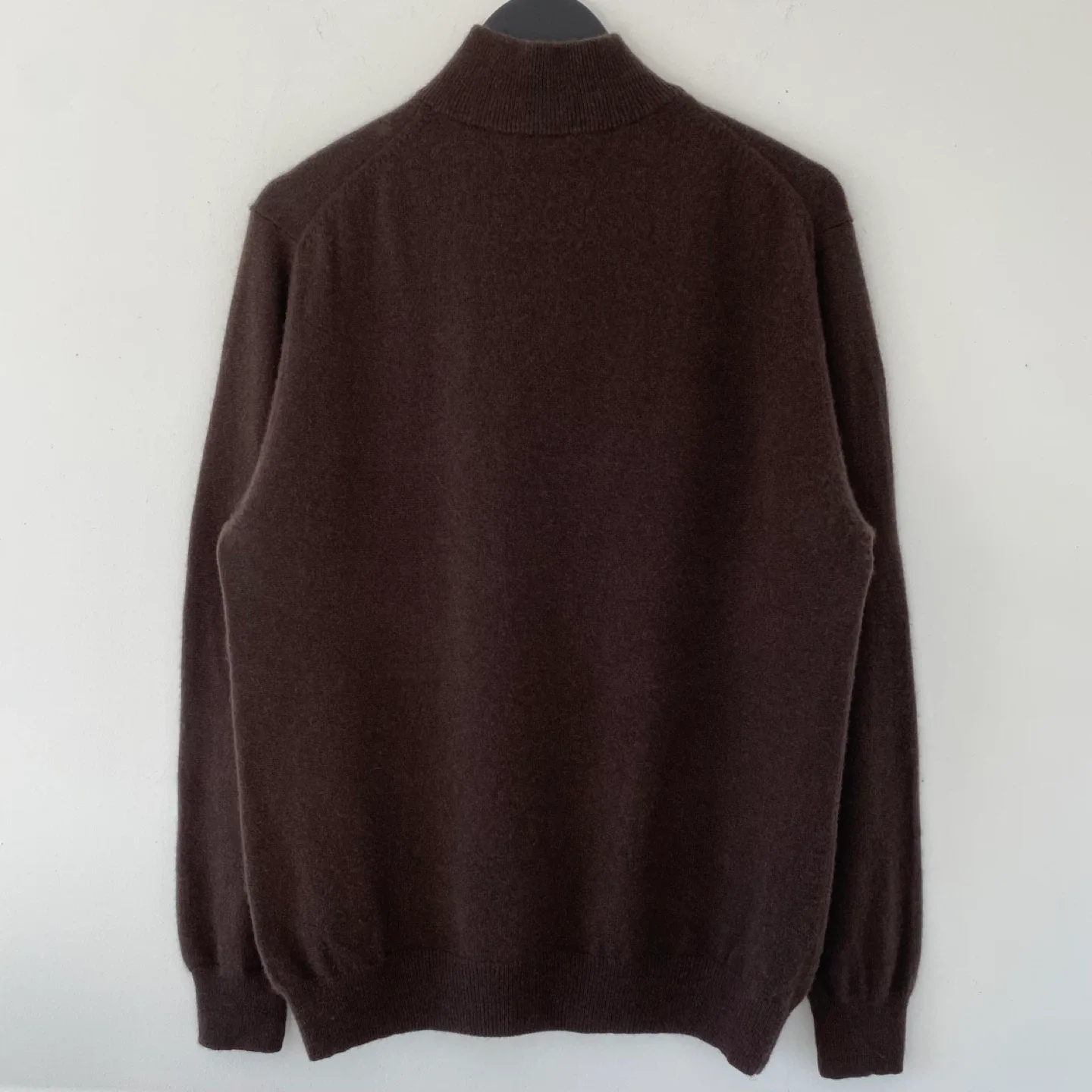 100% Cashmere 1/4 Zip Sweater image indicator(2)