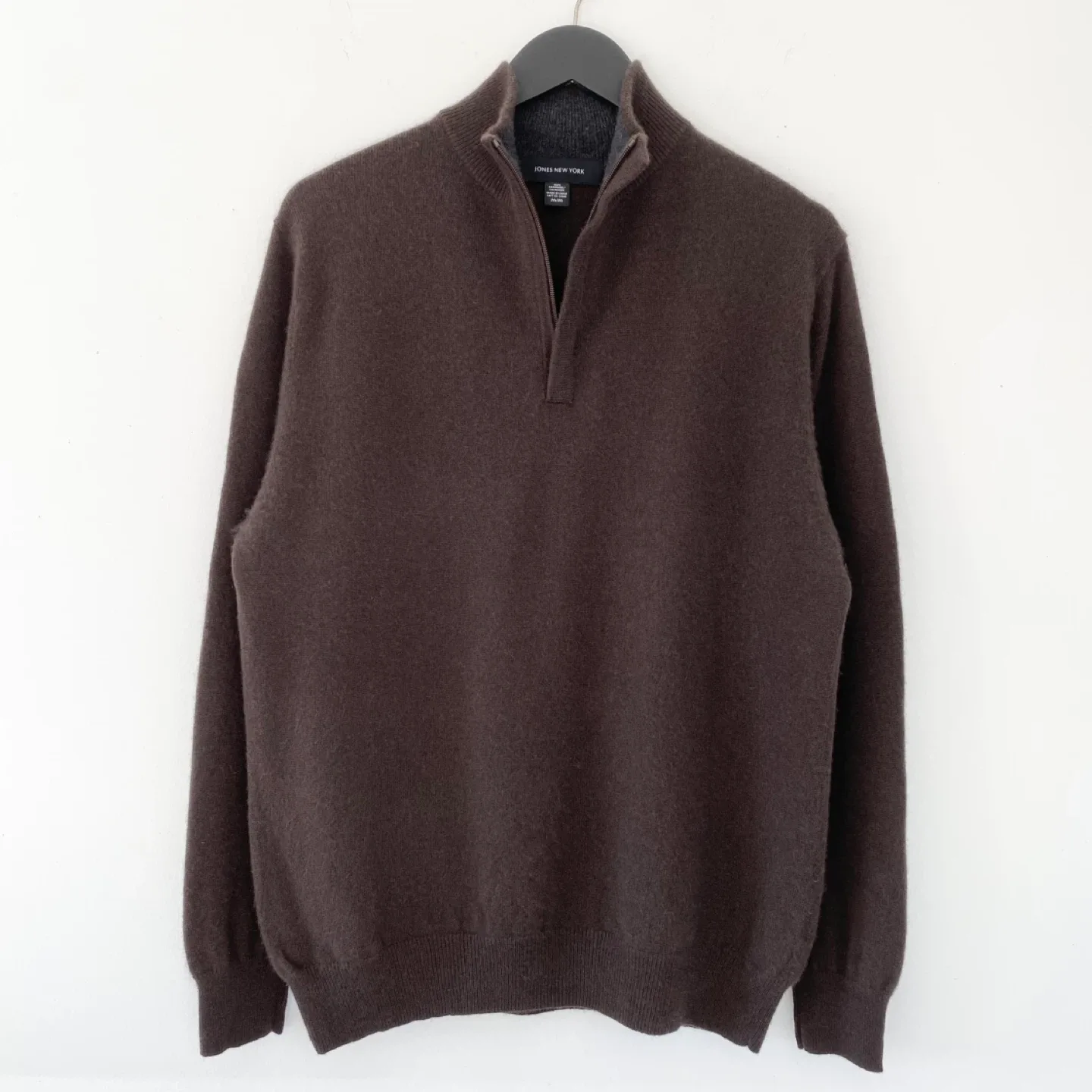 100% Cashmere 1/4 Zip Sweater thumbnail