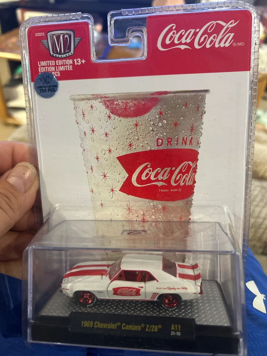 M2 Machines Coca-Cola 1969 Chevrolet Camaro Z/28 thumbnail