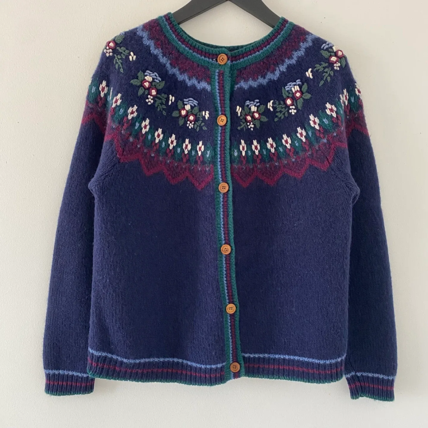 Vintage Northern Reflection Cotton / Wool Cardigan thumbnail