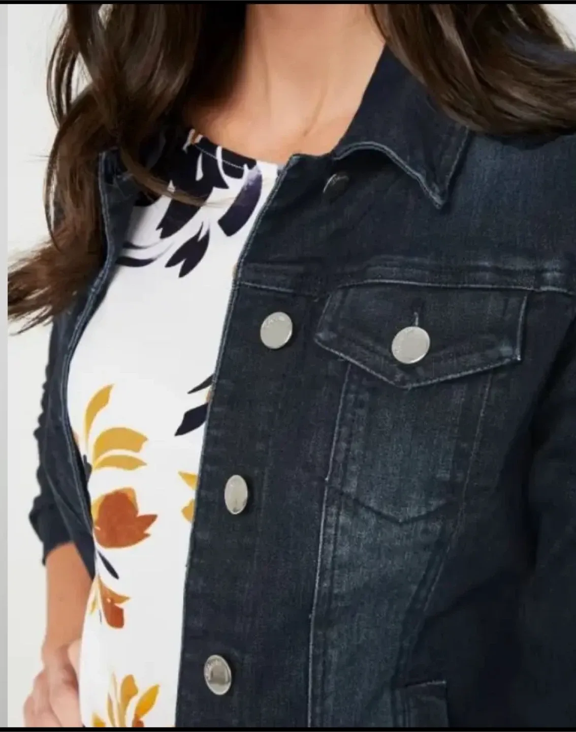 Blossom Denim Jacket - TG/XL image indicator(3)