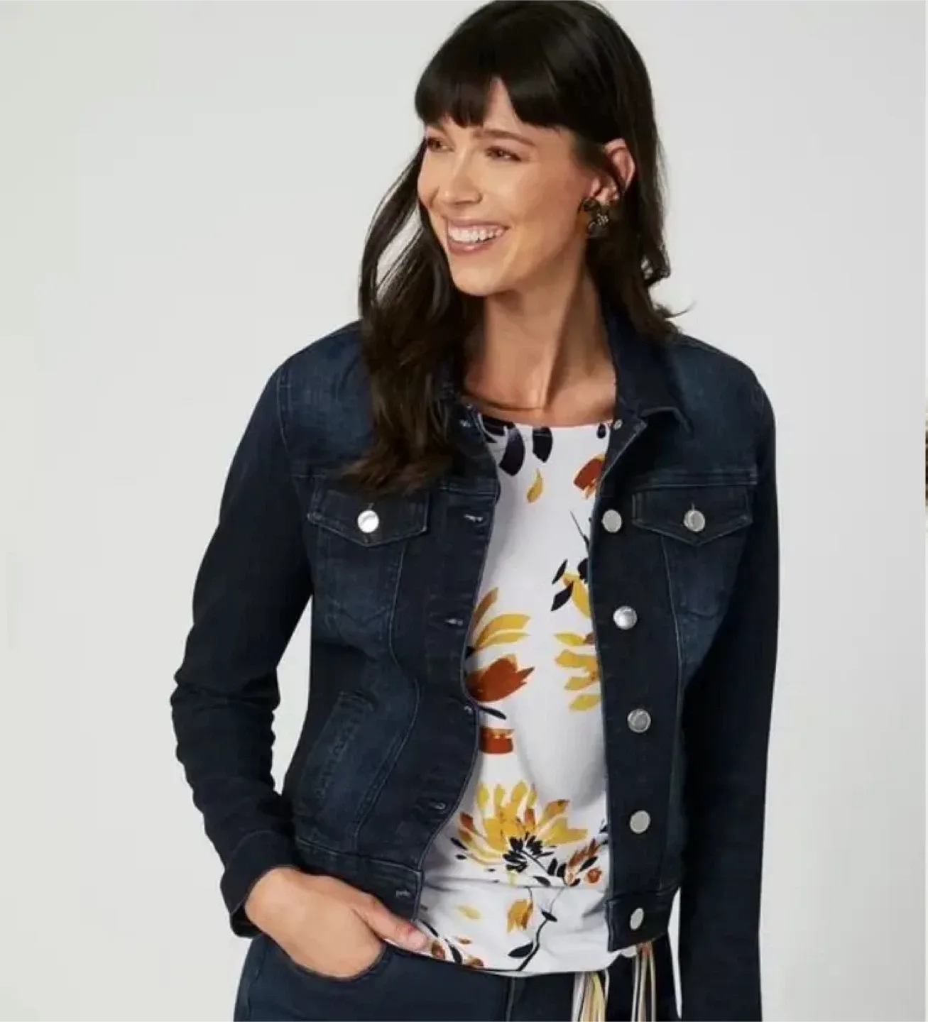 Blossom Denim Jacket - TG/XL image indicator(2)