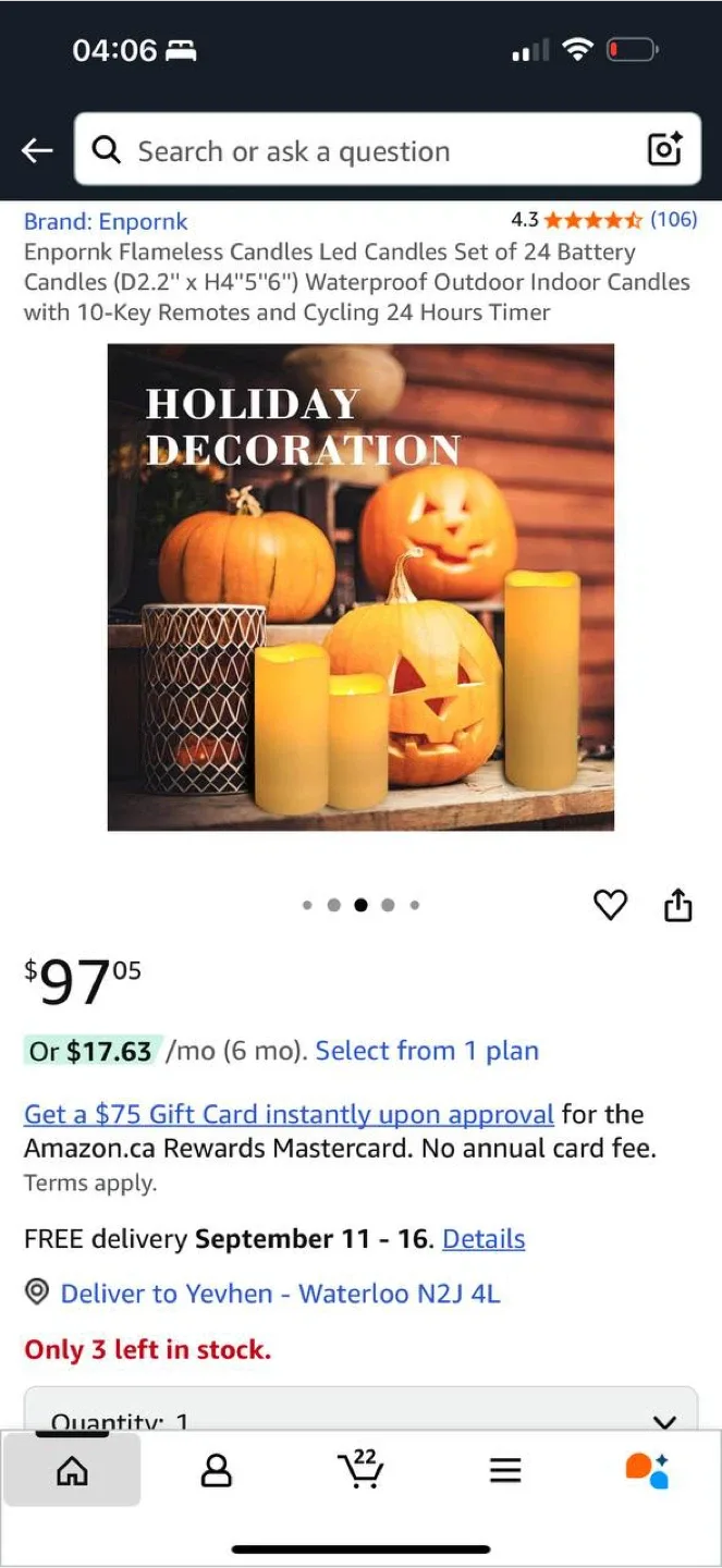 Enpornk Flameless LED Candles Set – 24pcs with Remote Control image indicator(6)