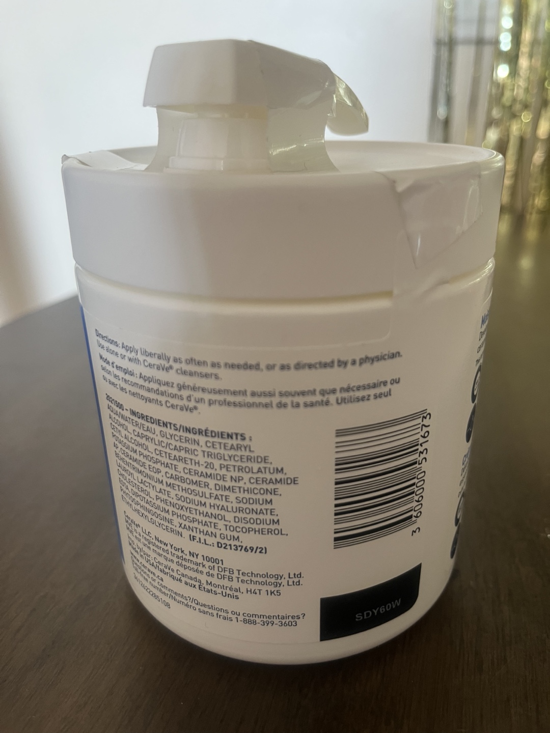 CeraVe Moisturizing Cream 539g - photo 3