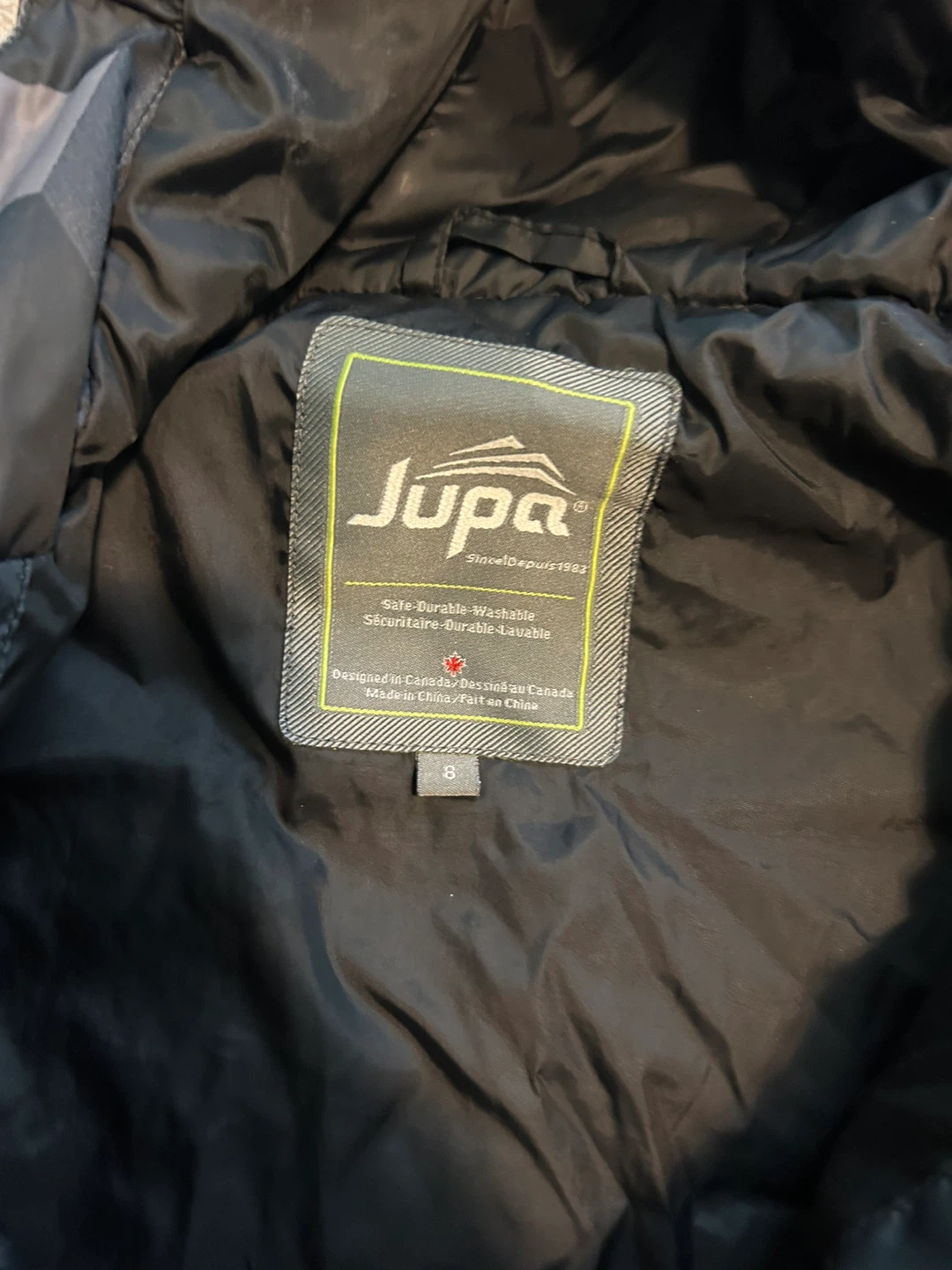 Boys Jupa Sports Puffer Jacket - Size 8 - photo 2
