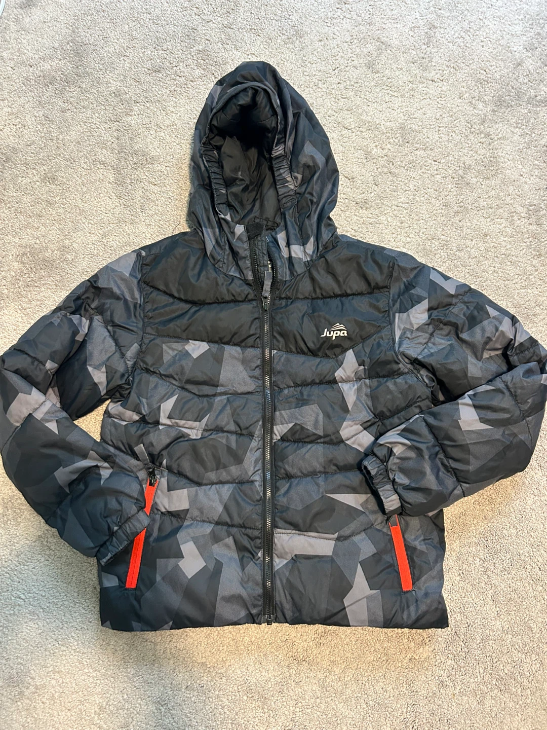 Boys Jupa Sports Puffer Jacket - Size 8