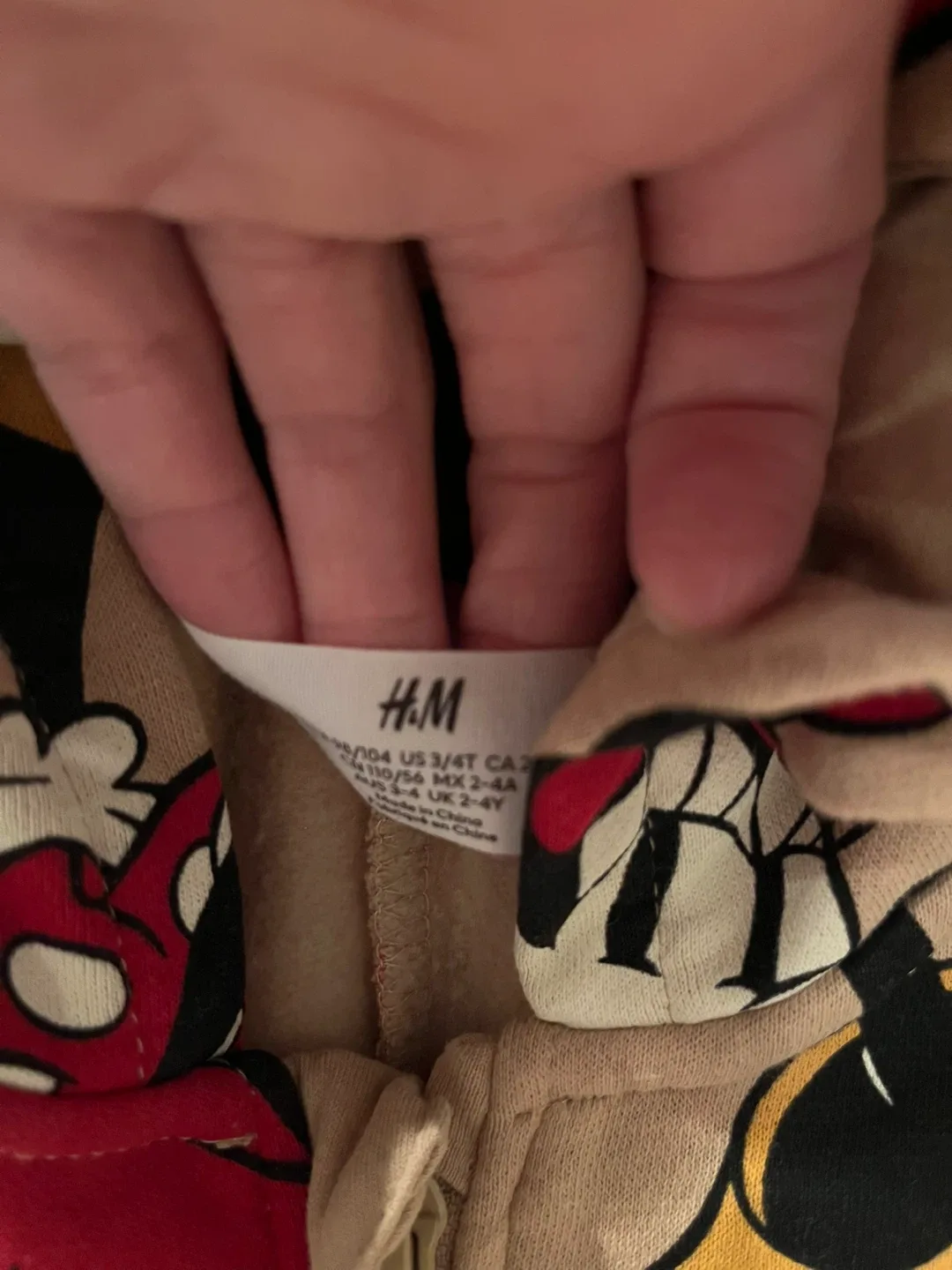 H&M Minnie Mouse Onesie - Size 3/4T image indicator(2)