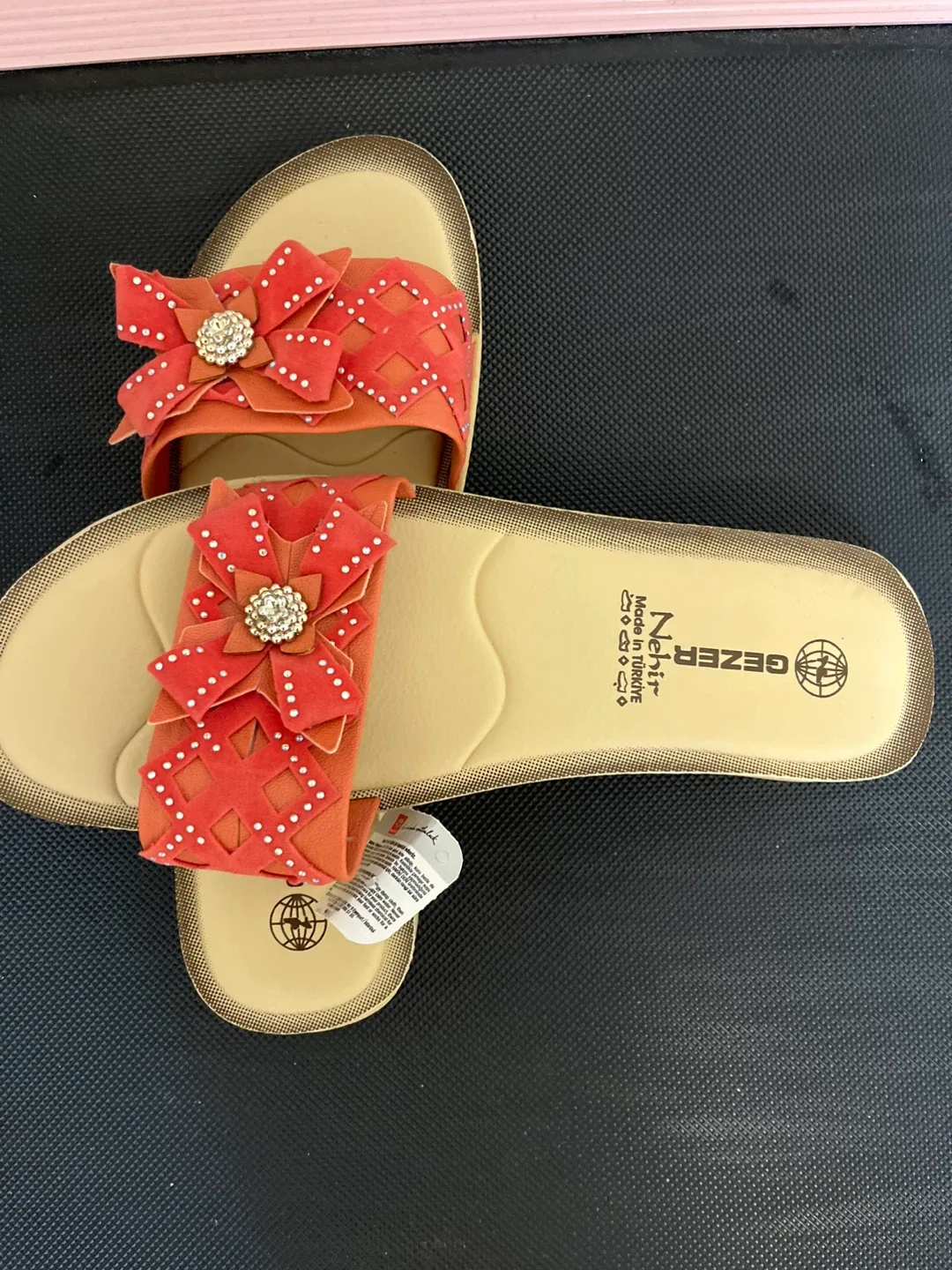 New Orange Sandals - Size 39 thumbnail
