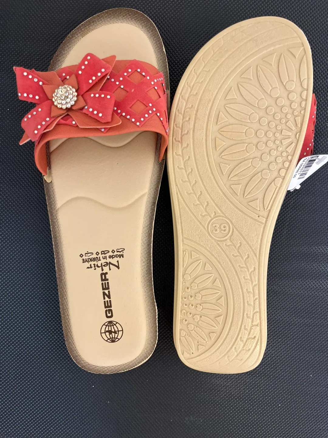 New Orange Sandals - Size 39 image indicator(3)