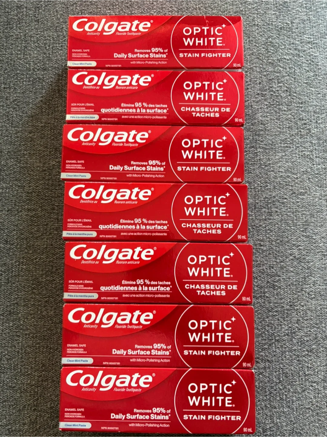 Colgate Optic White Toothpaste (90ml) thumbnail