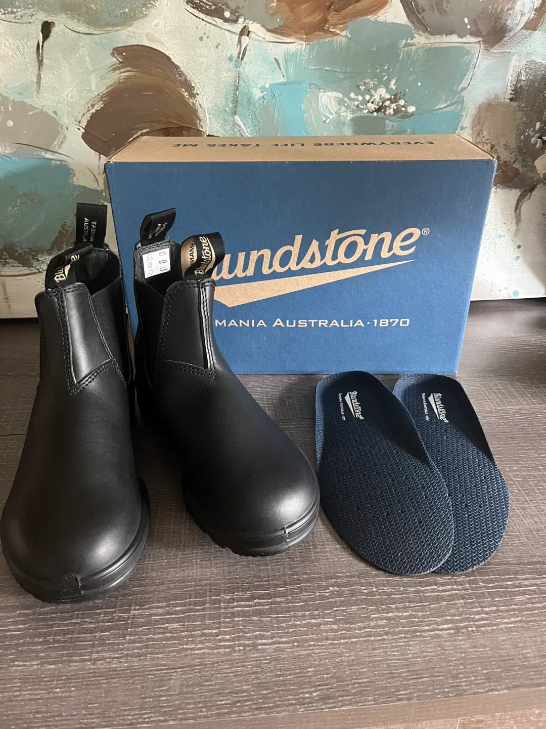 Brand New Blundstone Black Leather Original #510 image indicator(4)