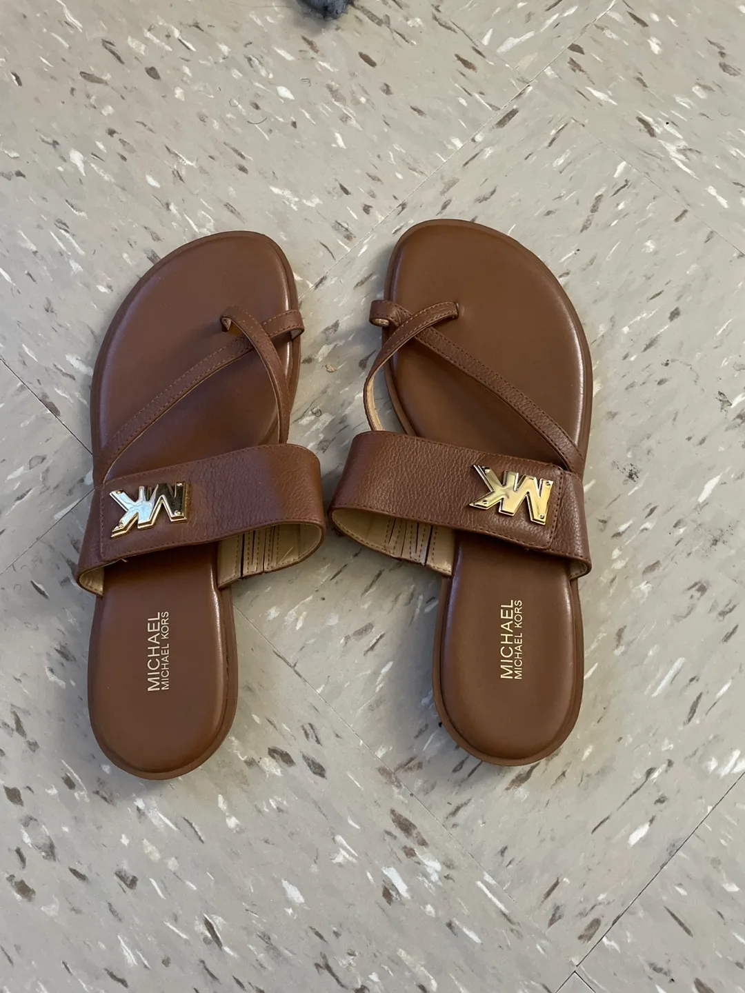 Michael Kors Brown Sandals thumbnail
