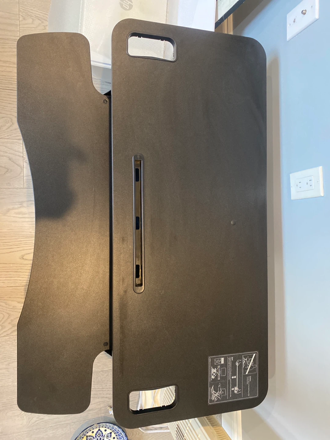 Black Standing Desk Converter - photo 2