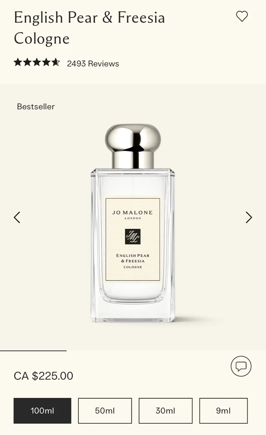 Jo Malone English Pear & Freesia image indicator(2)