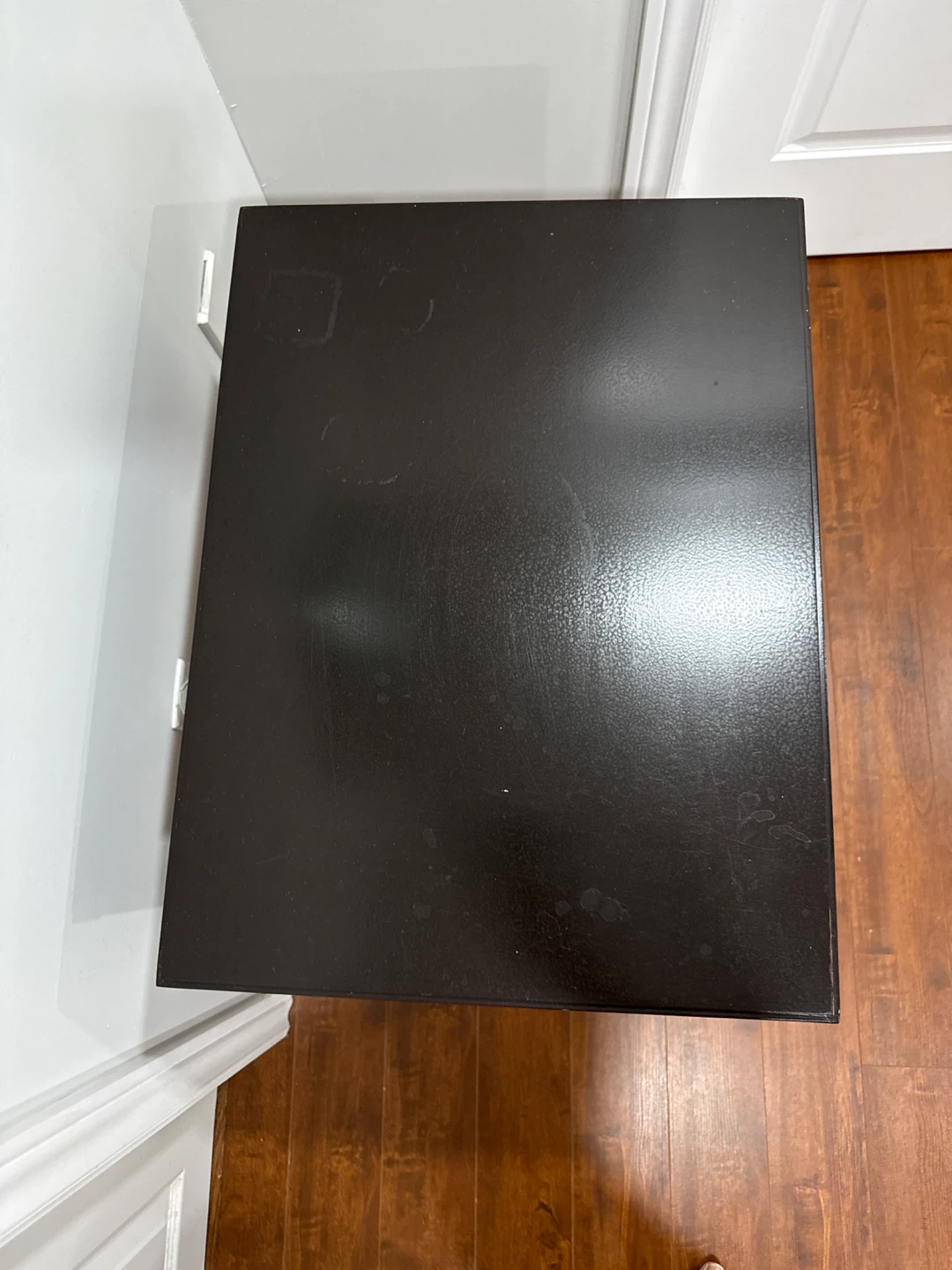 Dark Brown Wood End Table - photo 3