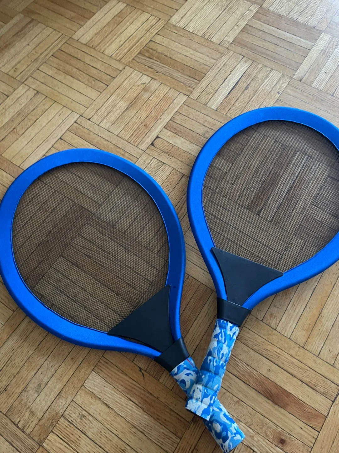Blue Badminton Racket Set for kids 🥕 image indicator(2)