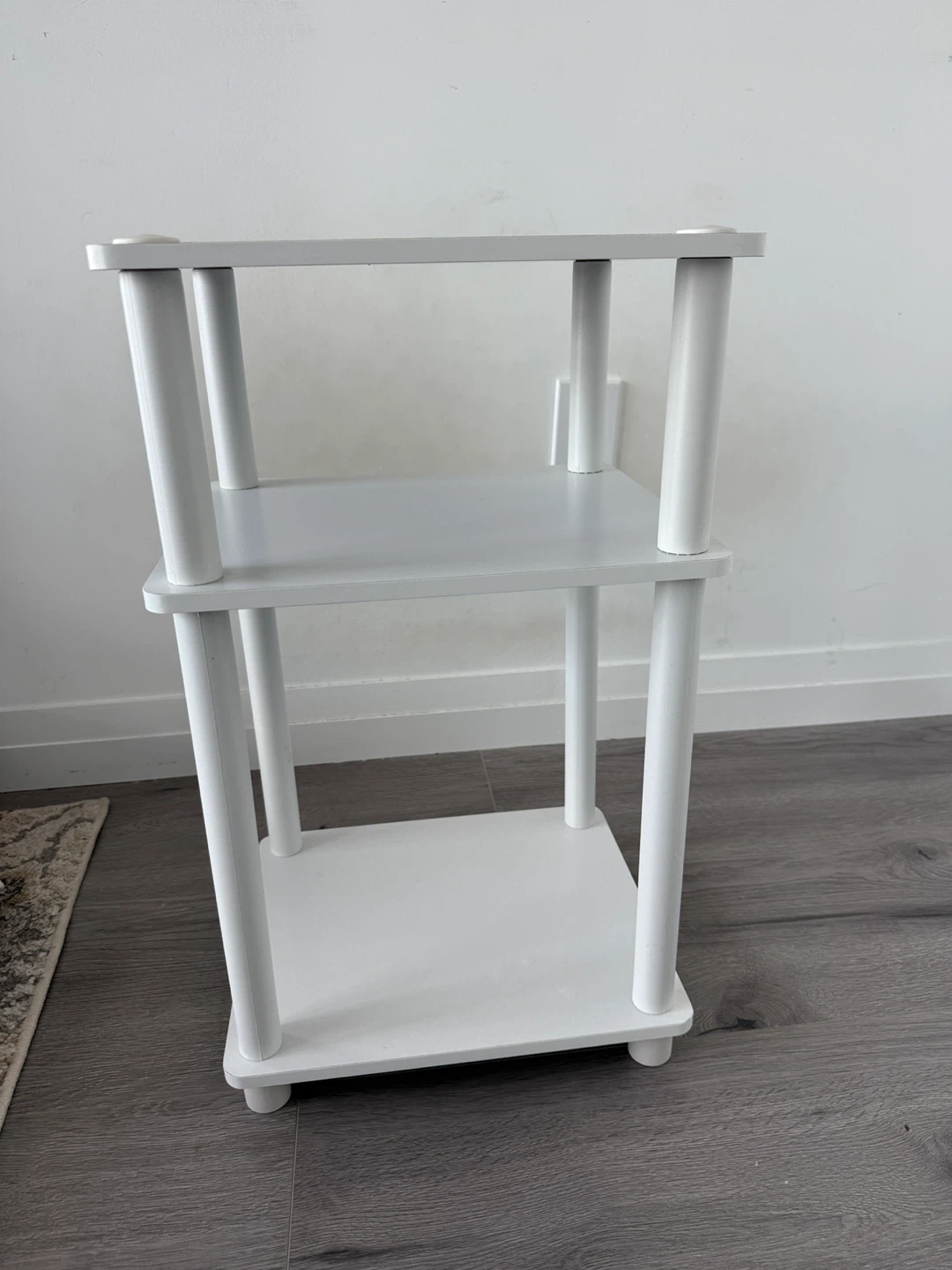 White 3-Tier Shelf - photo 2