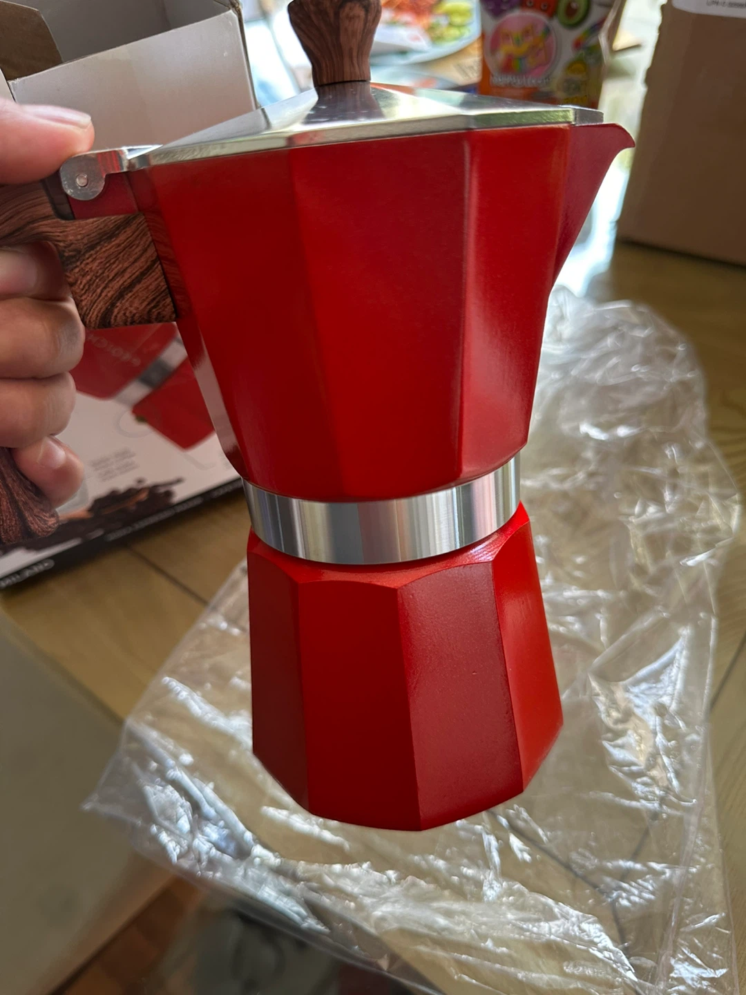 Grosche Milano Red Moka Espresso Maker - New - photo 2