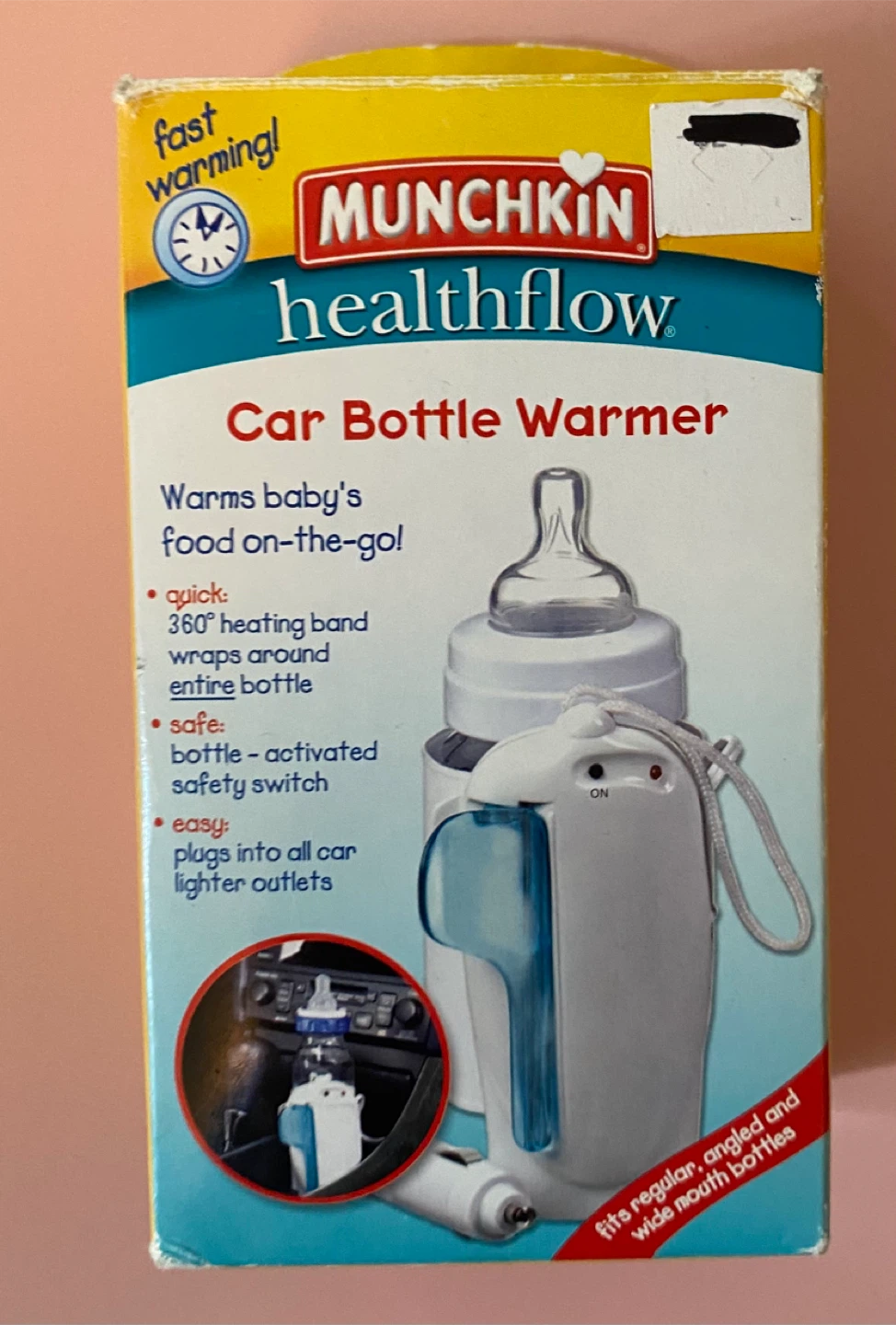 Munchkin car bottle warmer