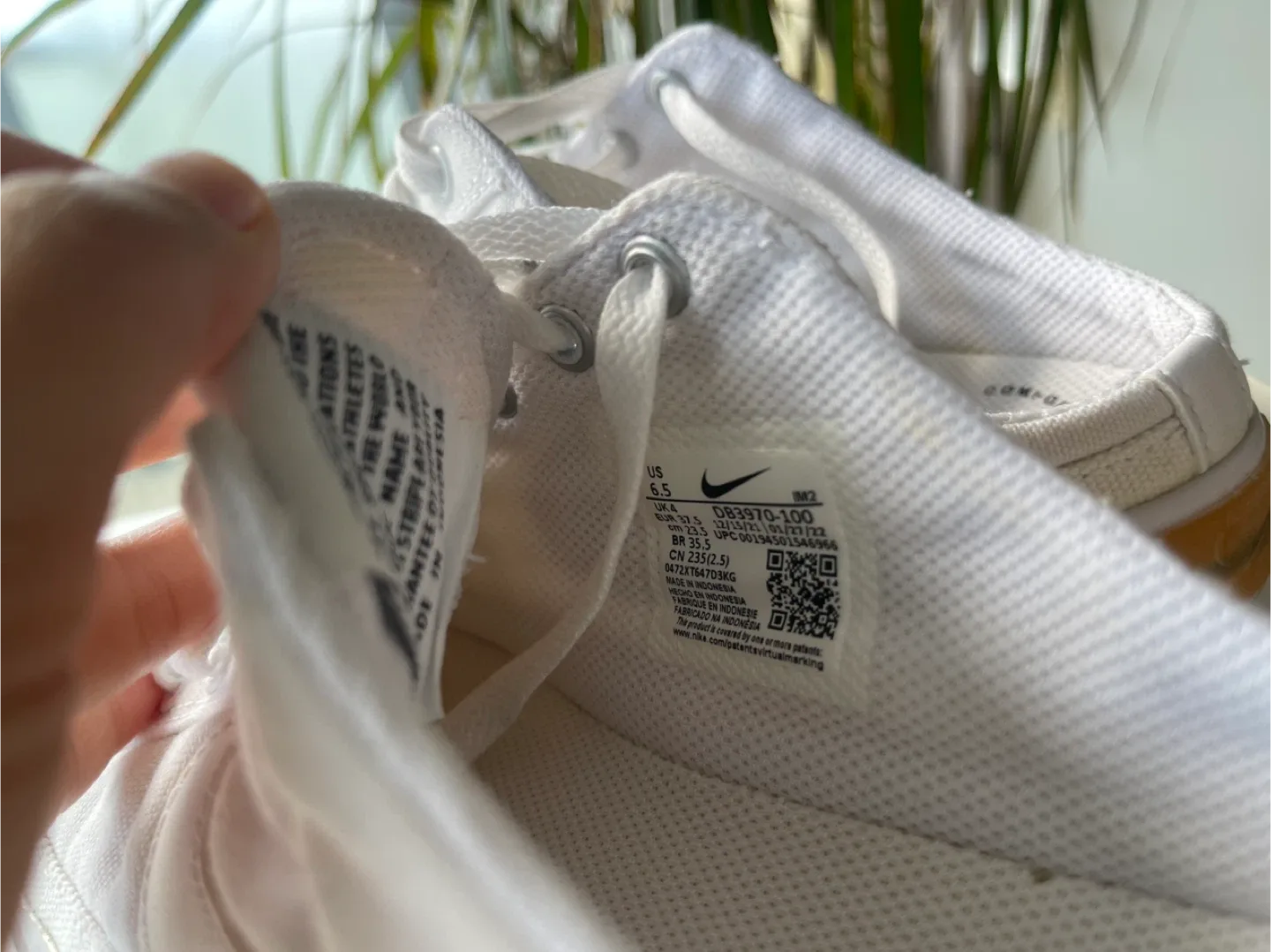 Nike women Court Legacy Lift Mule White w us 6.5, 23.5cm image indicator(8)