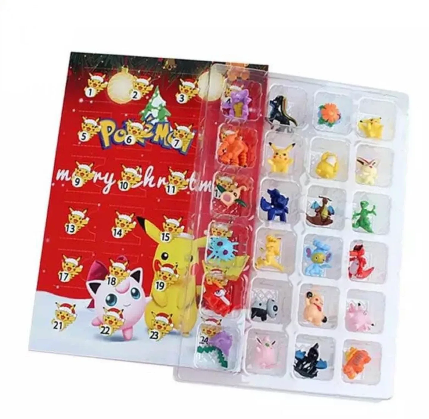 Brand New CHRISTMAS 2025 POKÉMON Advent Calendar 24 Mini Figures image indicator(2)