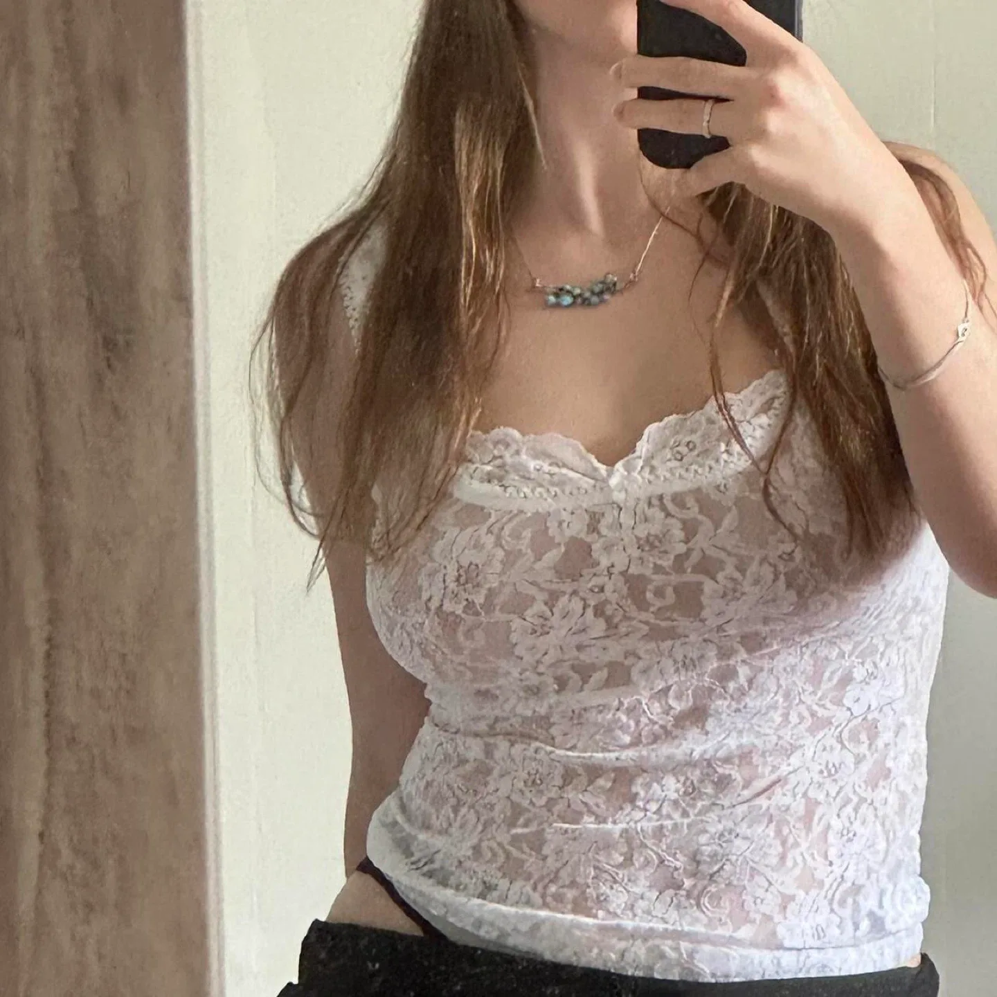 Australian opal cluster necklace 925 sterling silver image indicator(6)