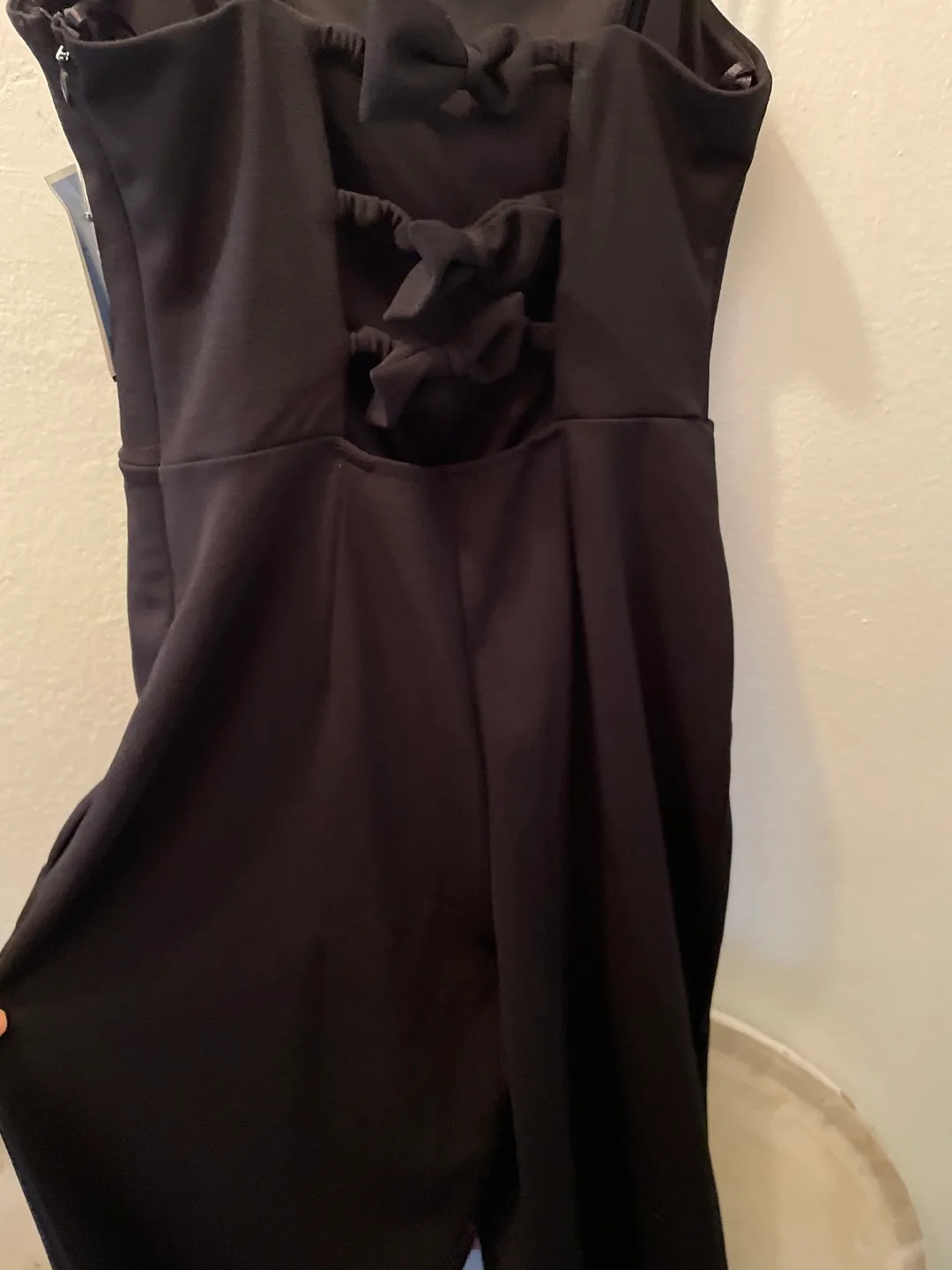 Black Bow Back Jumpsuit image indicator(5)