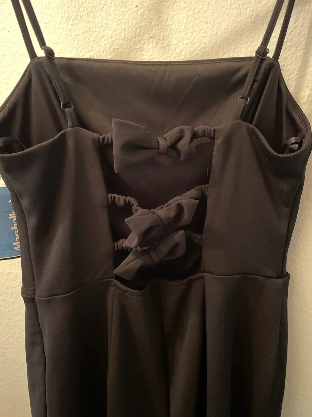 Black Bow Back Jumpsuit image indicator(3)