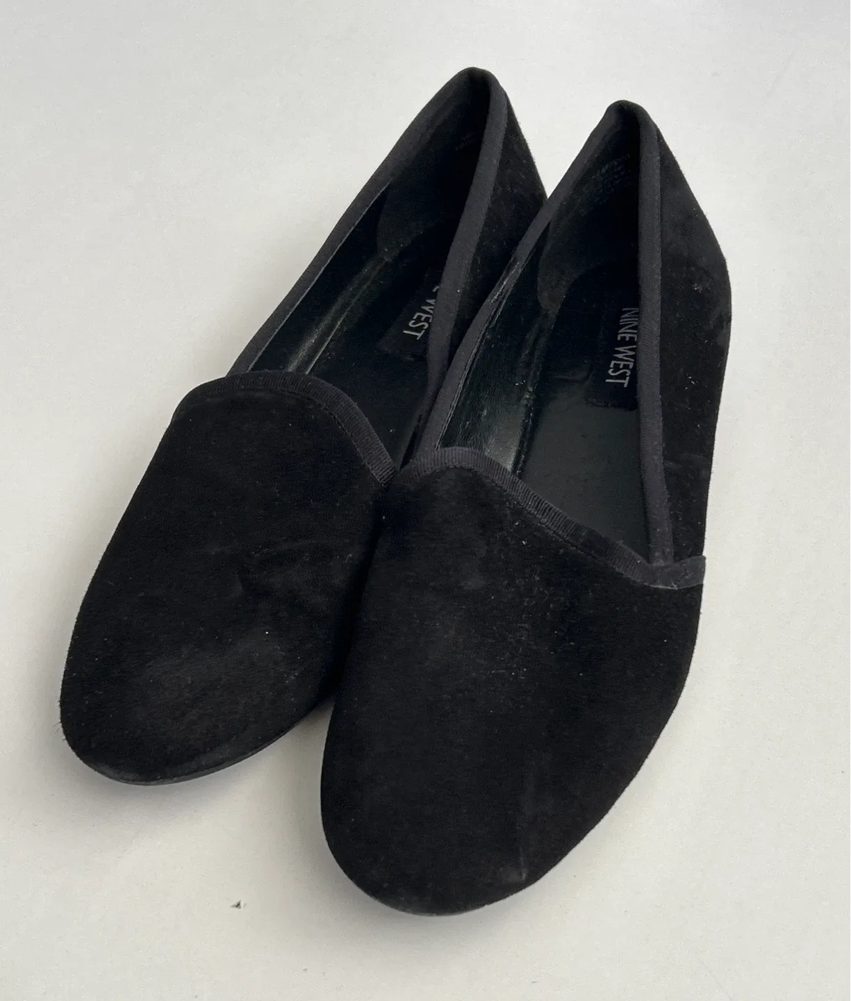 Nine West Black Loafers - Size 7.5 thumbnail